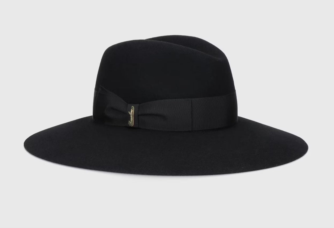 Cappello Donna Sophie Borsalino In Feltro Ala Larga