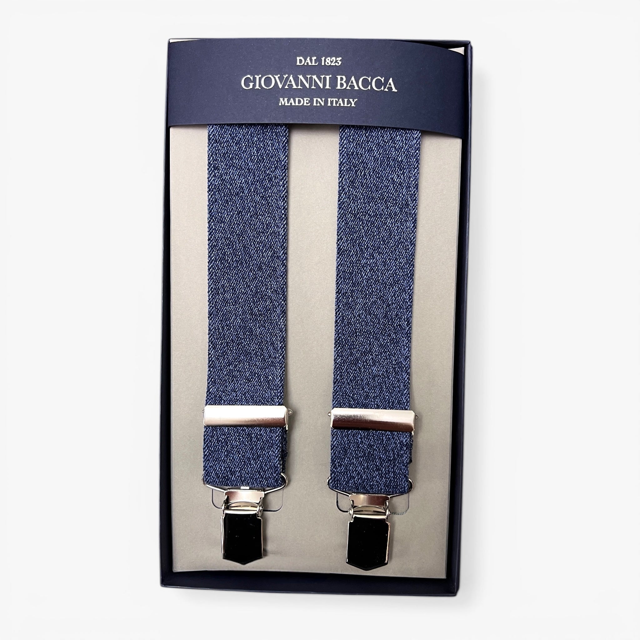 Bretelle Larghe Elastiche Jeans - Cappelleria Bacca