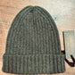 Berretto Beanie In Lana A Coste Fisherman Out Of Ireland Antracite