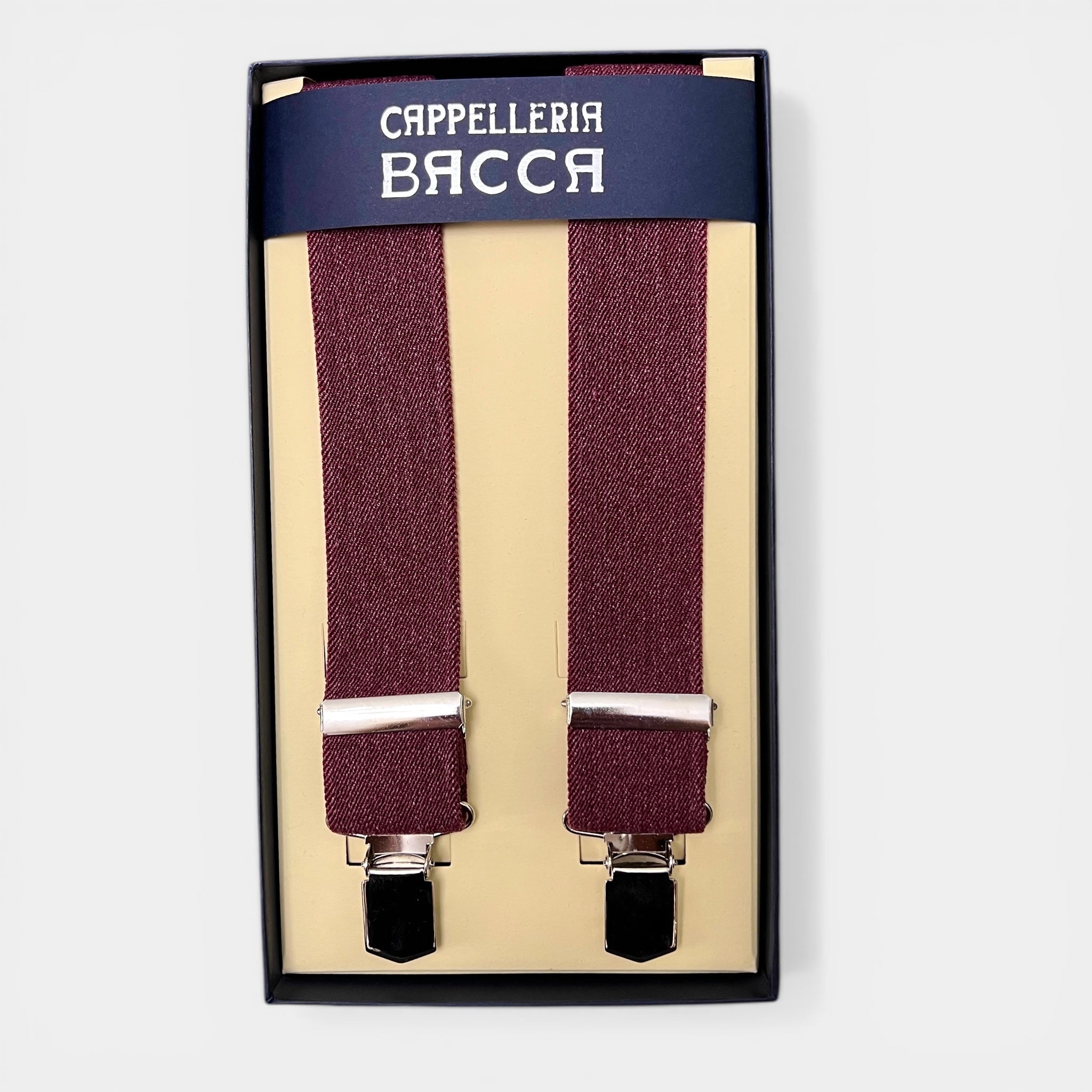 Bretelle Larghe Elastiche Jeans - Cappelleria Bacca