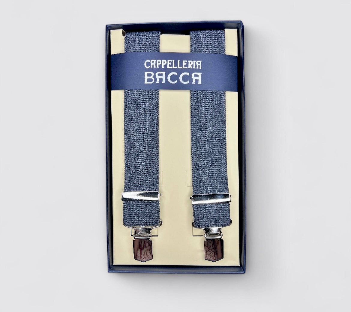 Bretelle Larghe Elastiche Jeans - Cappelleria Bacca