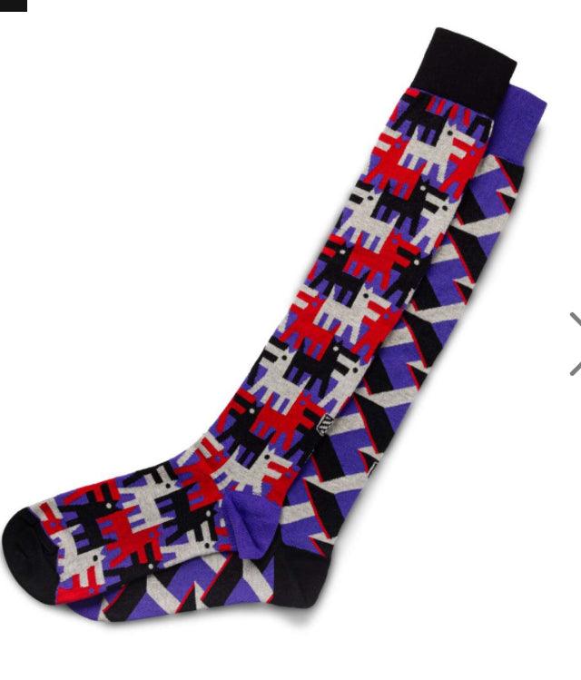 Calzini alti Diversi Oybo’ Untuned Socks Dog Violet