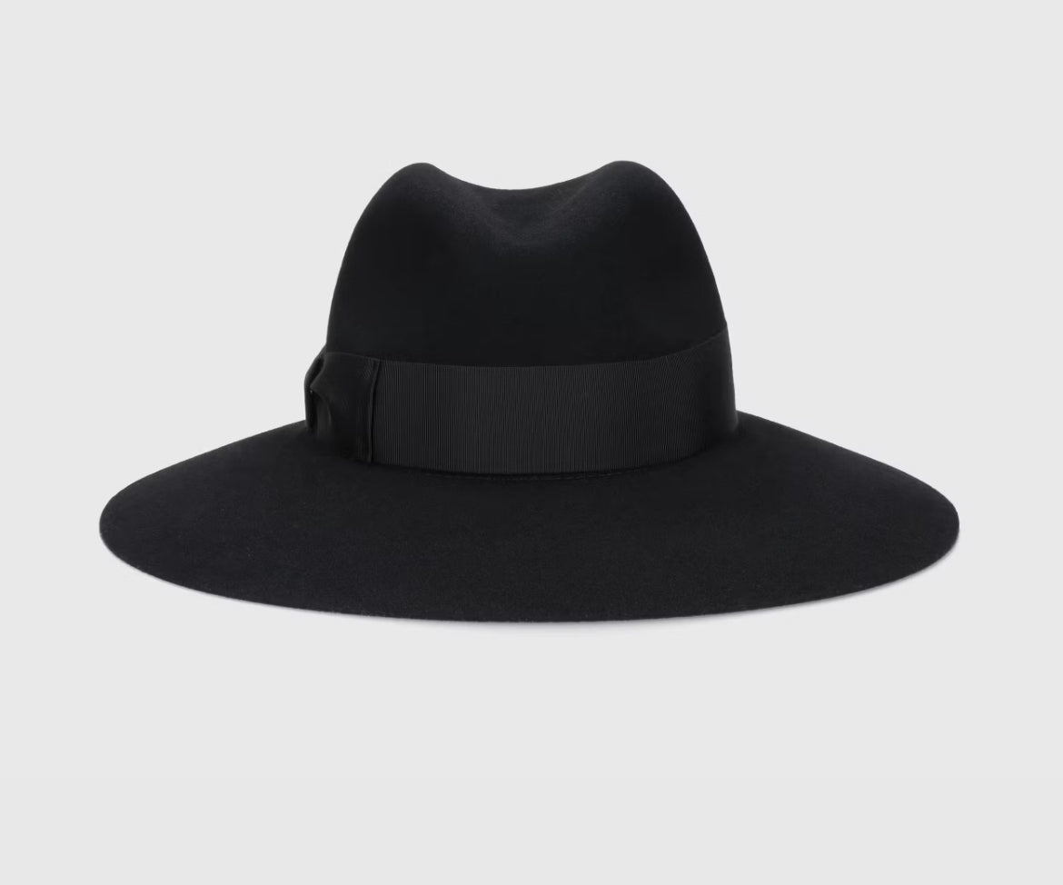 Cappello Donna Sophie Borsalino In Feltro Ala Larga