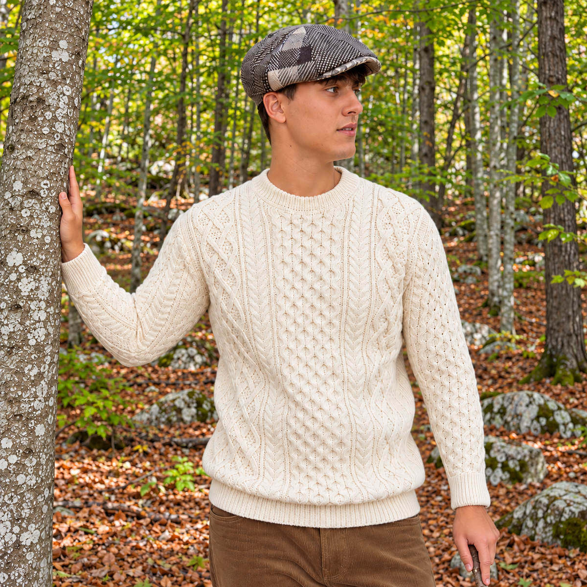 Maglione Unisex In Pura Lana Shaggy Harley Of Scotland - Cappelleria Bacca