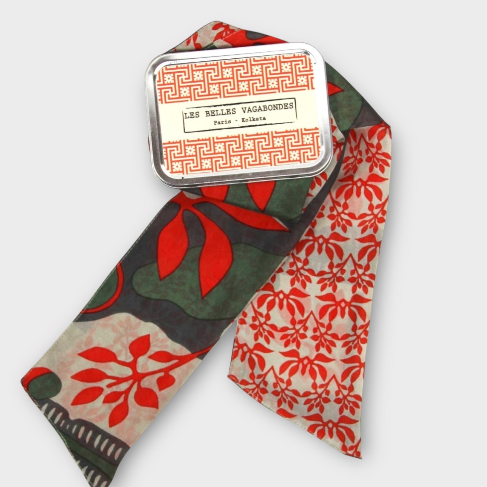 Bandeau Fascia in seta 8x150 cm Ivy