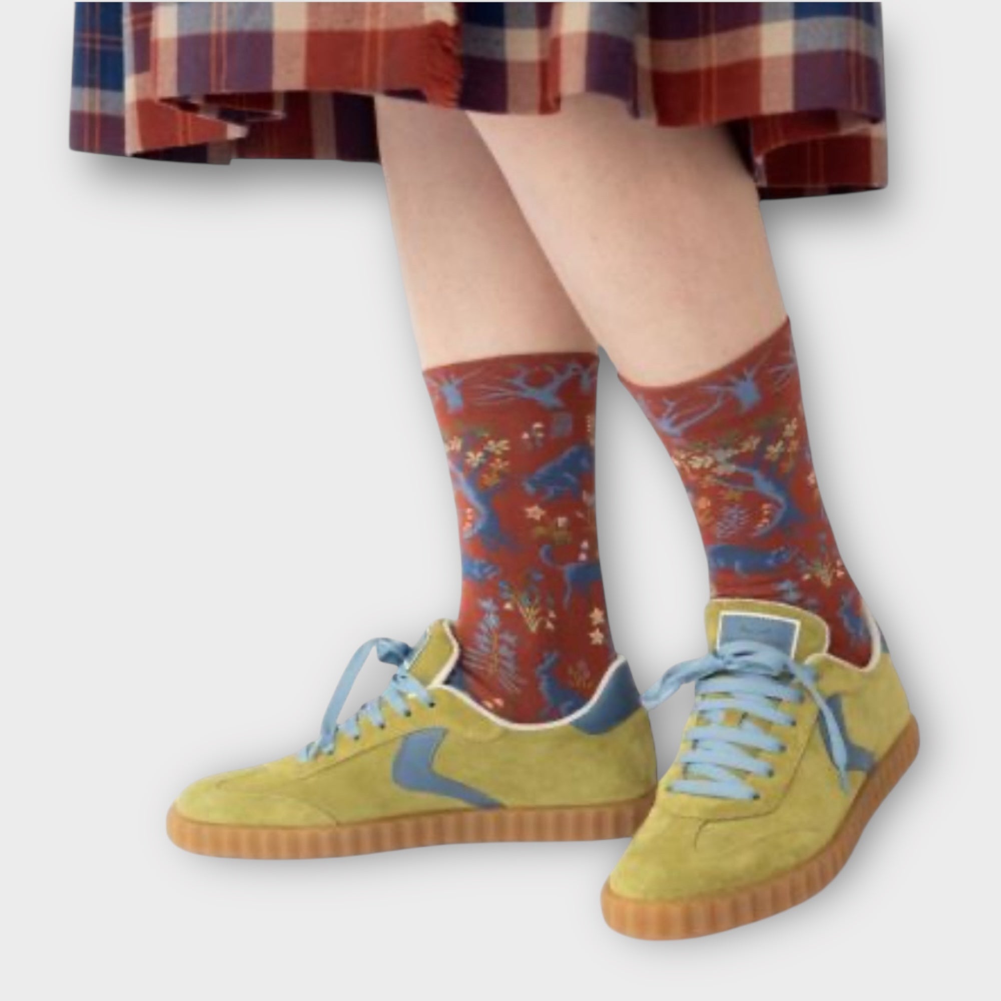 Calze Bonne Maison Mid Calf In Cotone