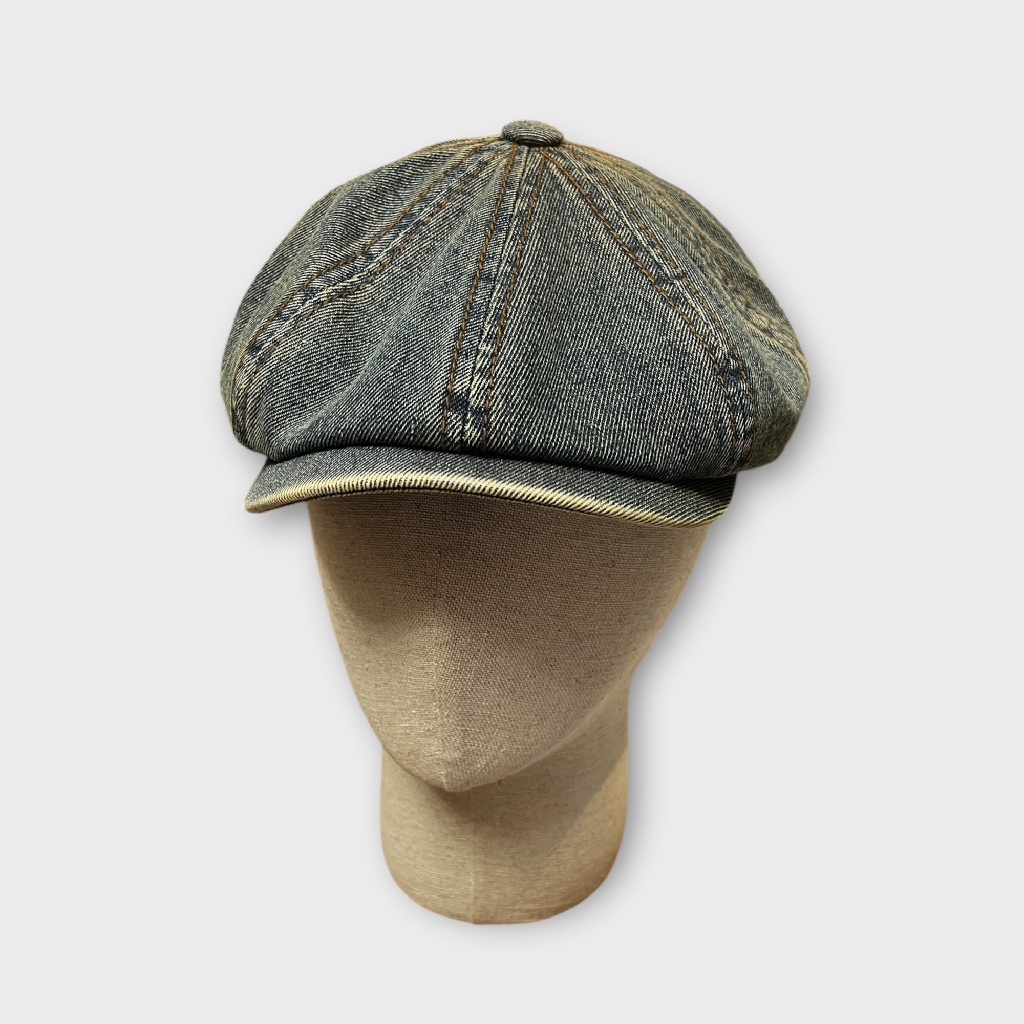 Coppola Irlandese 8 Spicchi Hatteras Denim Distressed Vintage Stetson