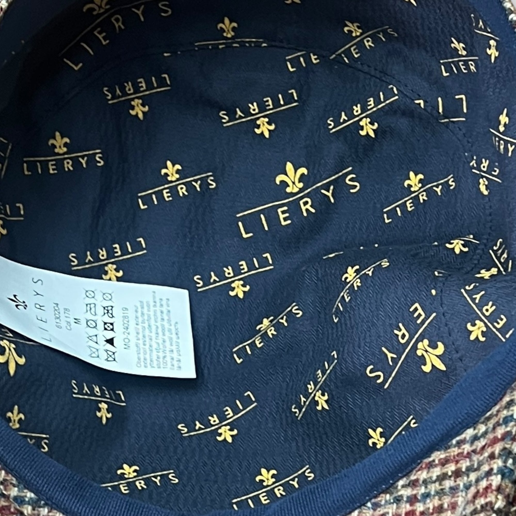 Coppola Ivy Cap In Pura Lana col. Ruggine