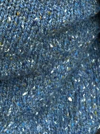 Maglione Donna In Pura Lana Azzurro