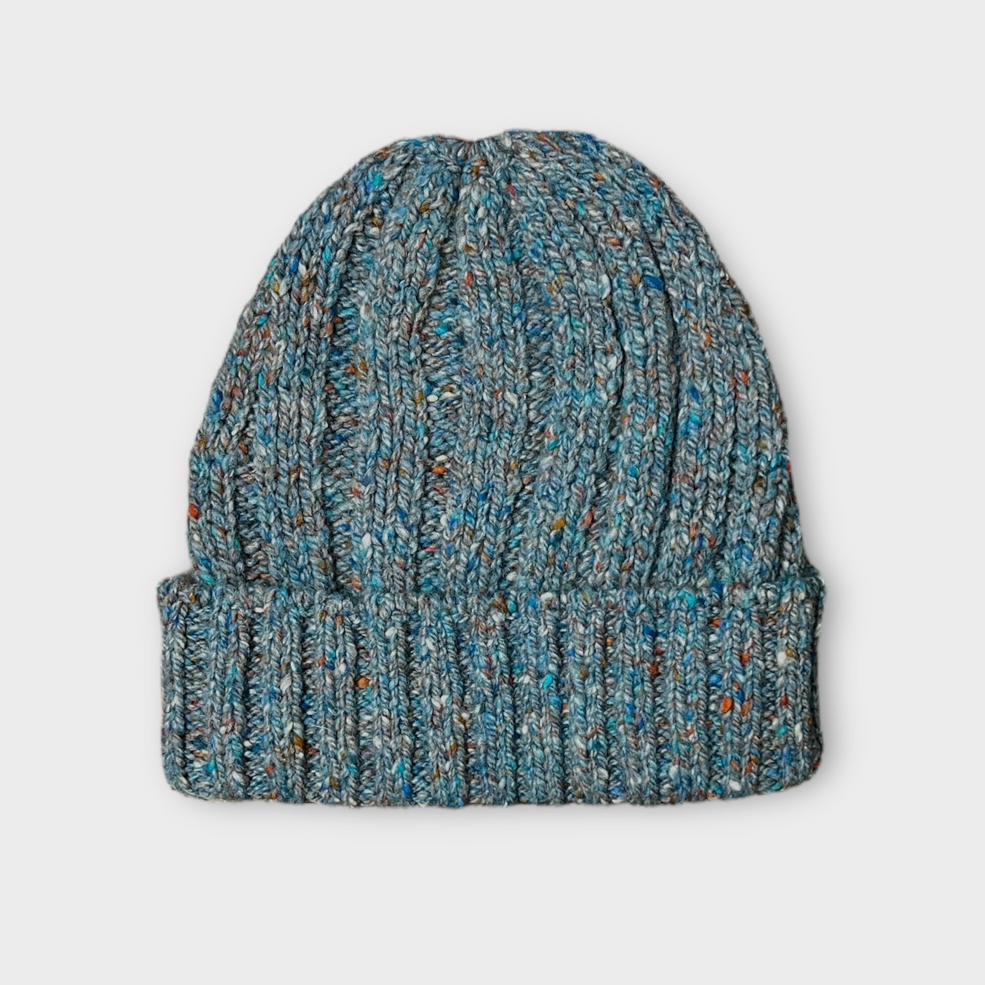 Berretto Beanie In Lana A Coste Fisherman Out Of Ireland - Cappelleria Bacca