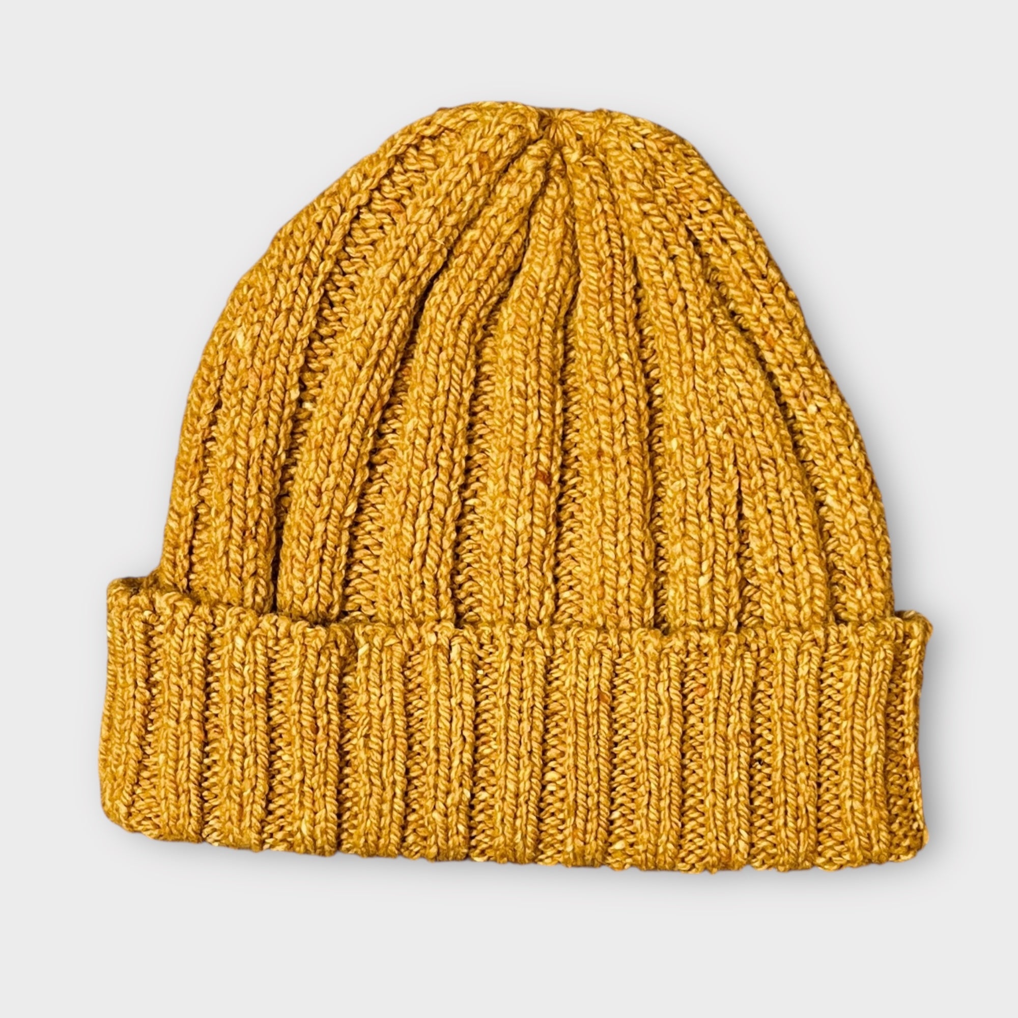 Berretto Beanie In Lana A Coste Fisherman Out Of Ireland - Cappelleria Bacca