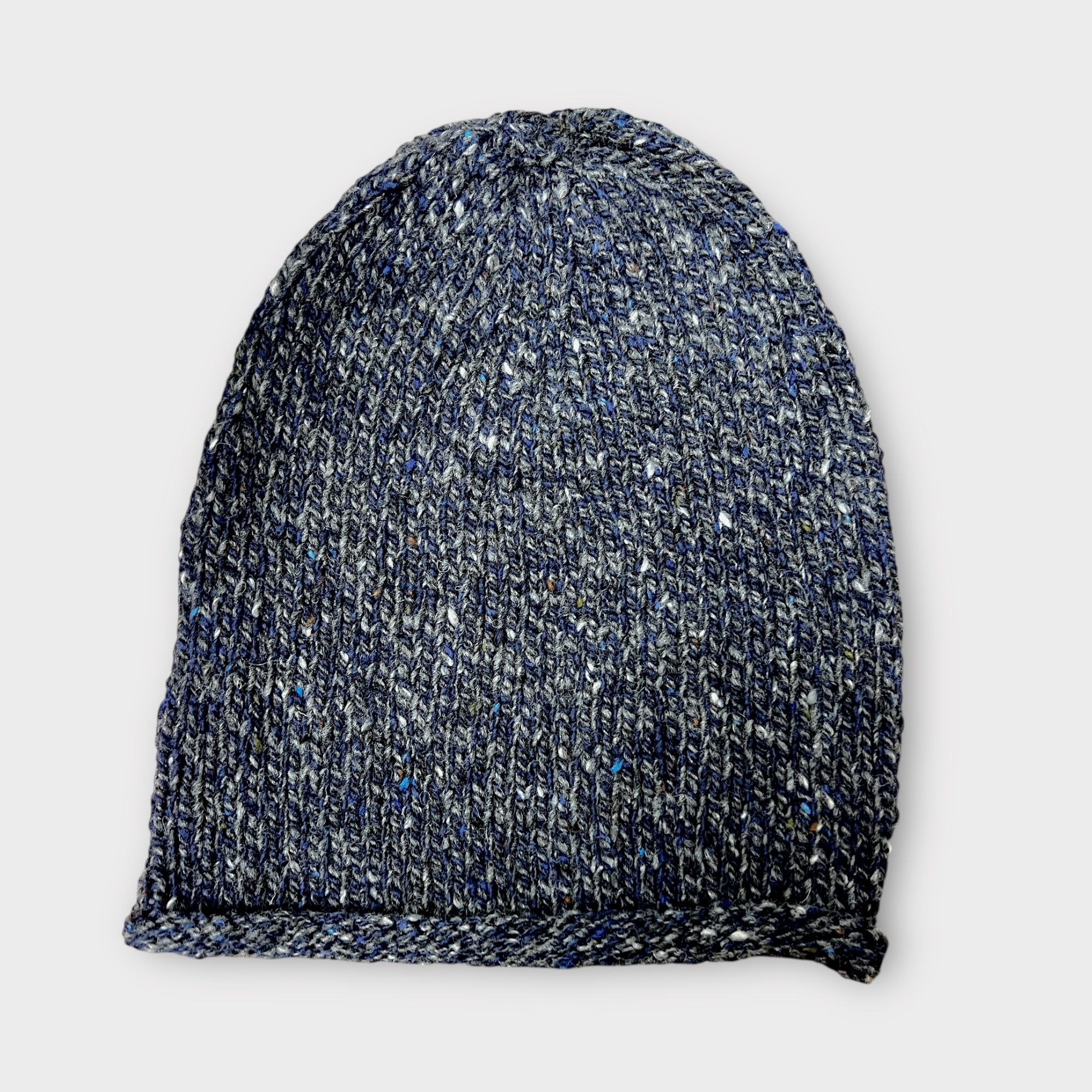 Berretto In Pura Lana Aran Senza Risvolto