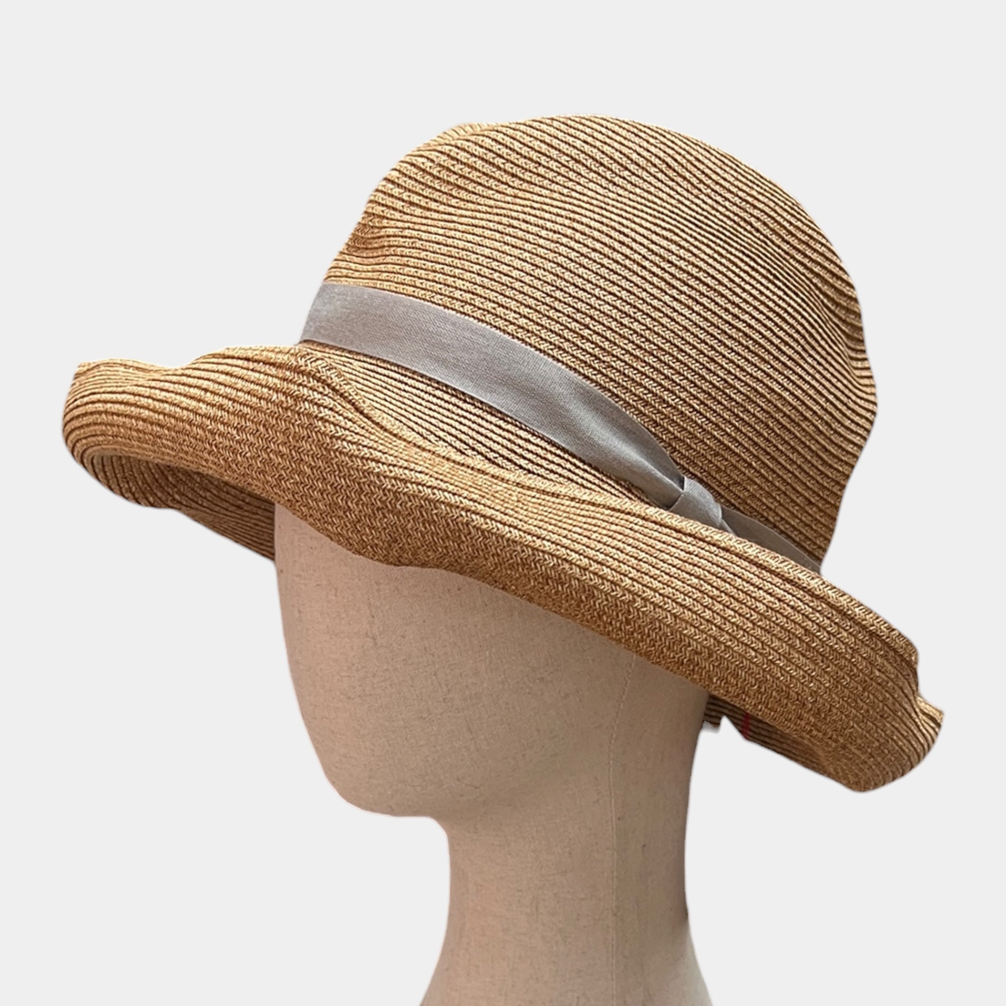 Cappello Estivo Donna In Paglia Pieghevole Mature Ha - Cappelleria Bacca
