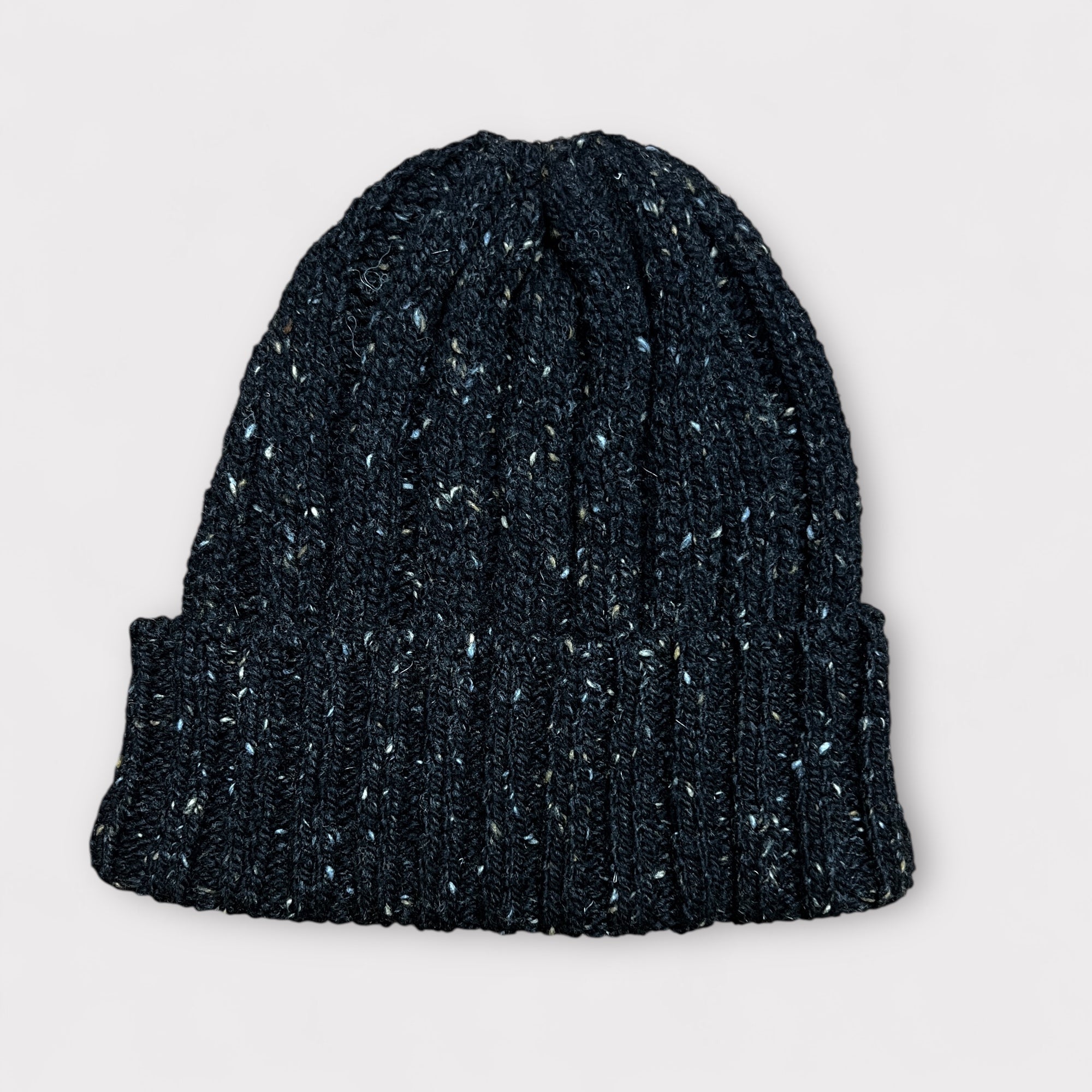 Berretto Beanie In Lana A Coste Fisherman Out Of Ireland - Cappelleria Bacca