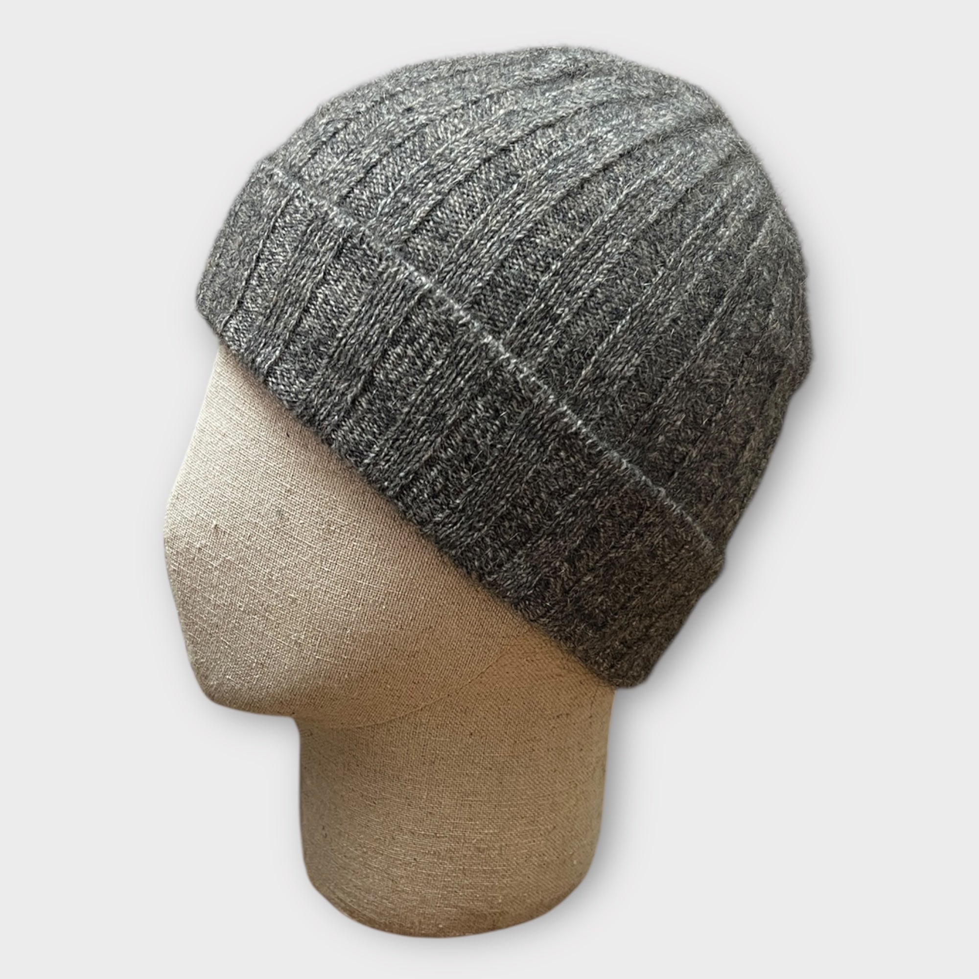 Berretto Unisex Con Risvolto A Coste Merino Possum Noble Wilde