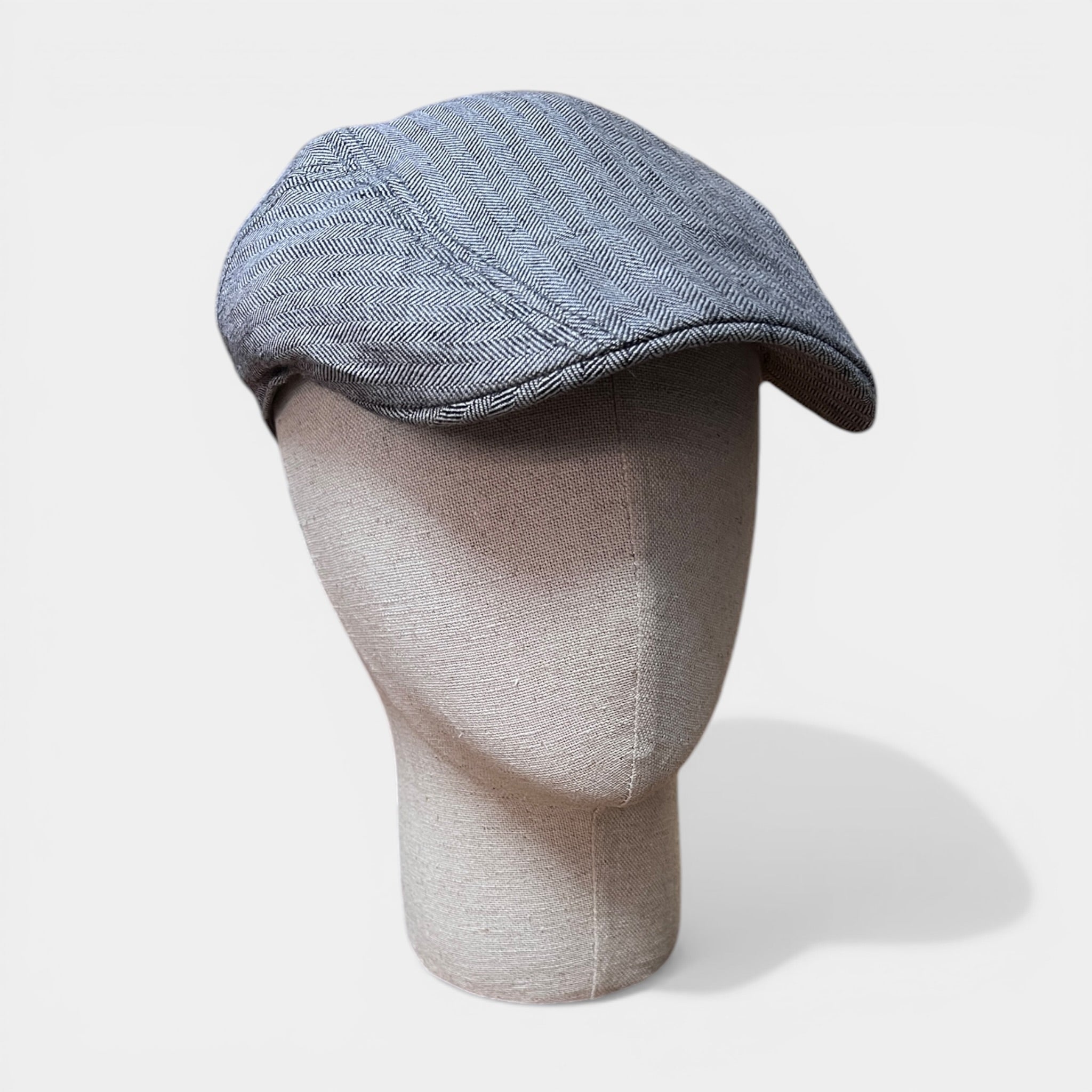 Coppola Estiva in Puro Lino Grigio Stetson