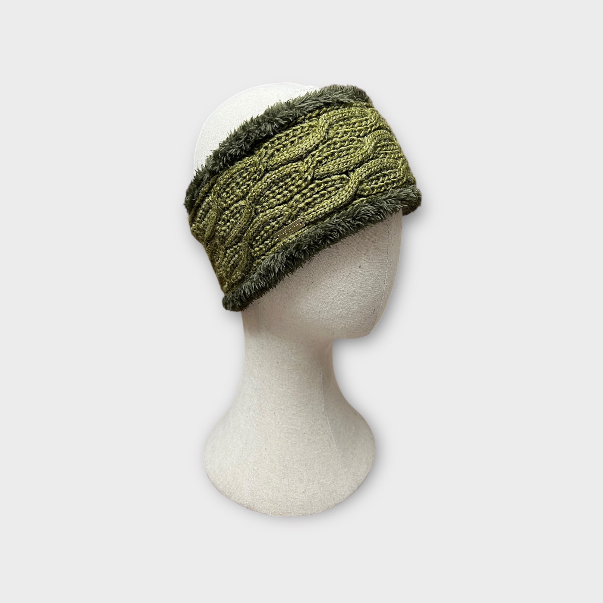 Fascia Copriorecchie Donna Invernale Con Eco Pelliccia