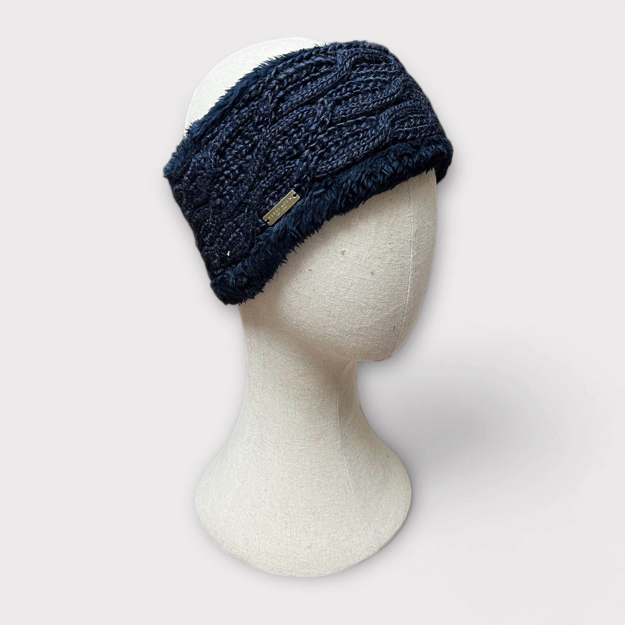 Fascia Copriorecchie Donna Invernale Con Eco Pelliccia