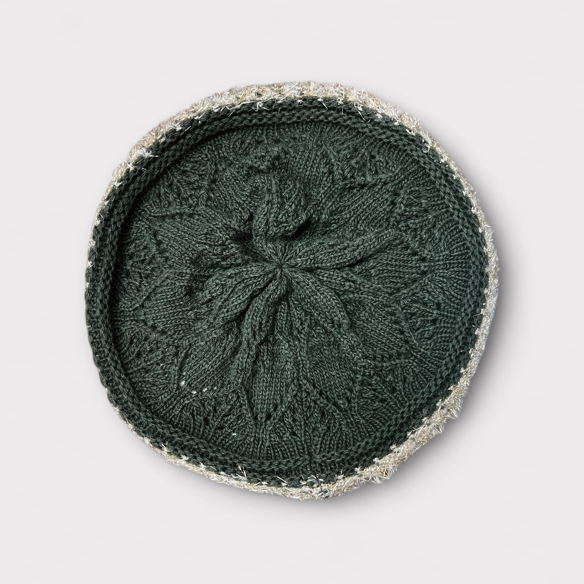 Basco Donna In Maglia Lavorata Lana E Lurex