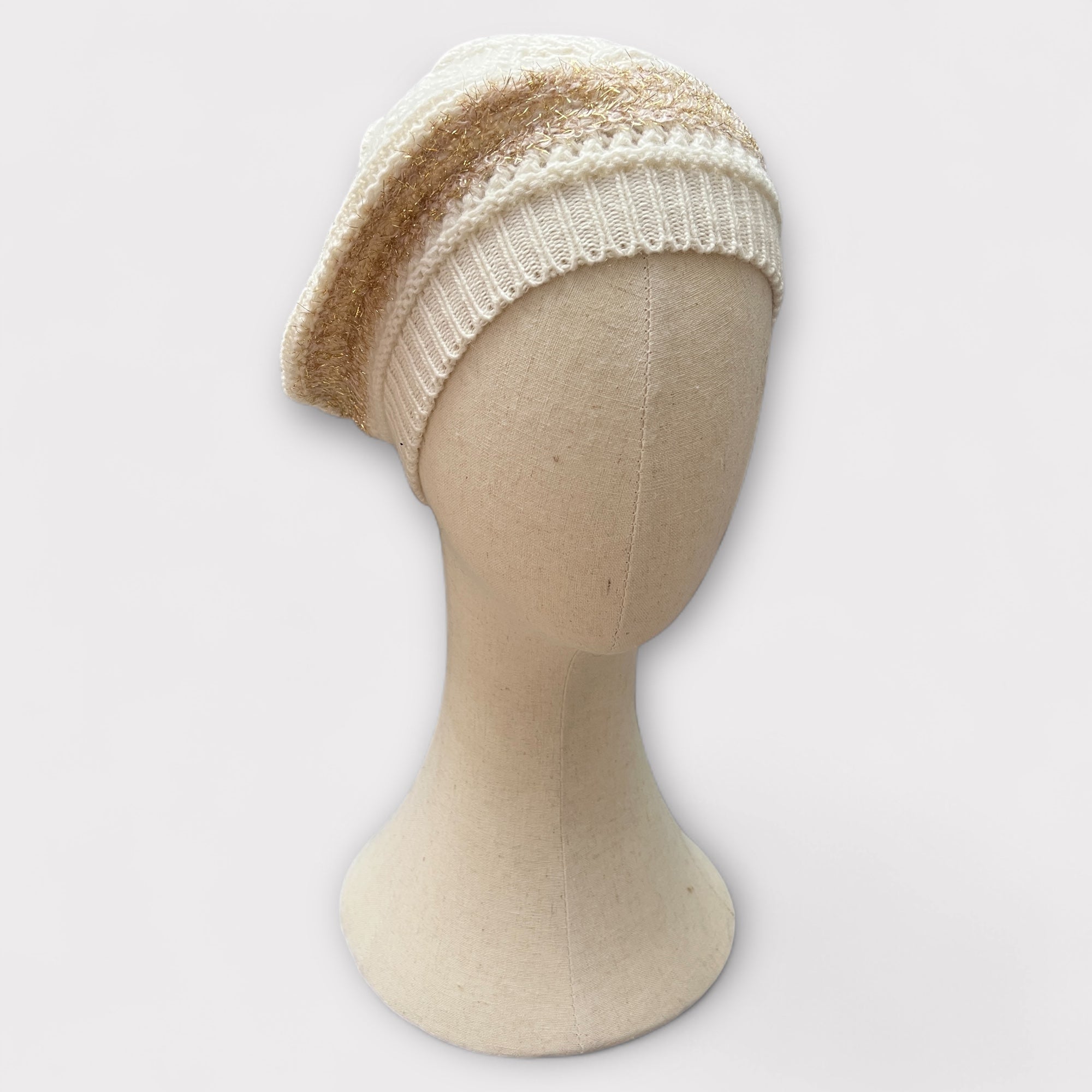 Basco Donna In Maglia Lavorata Lana E Lurex