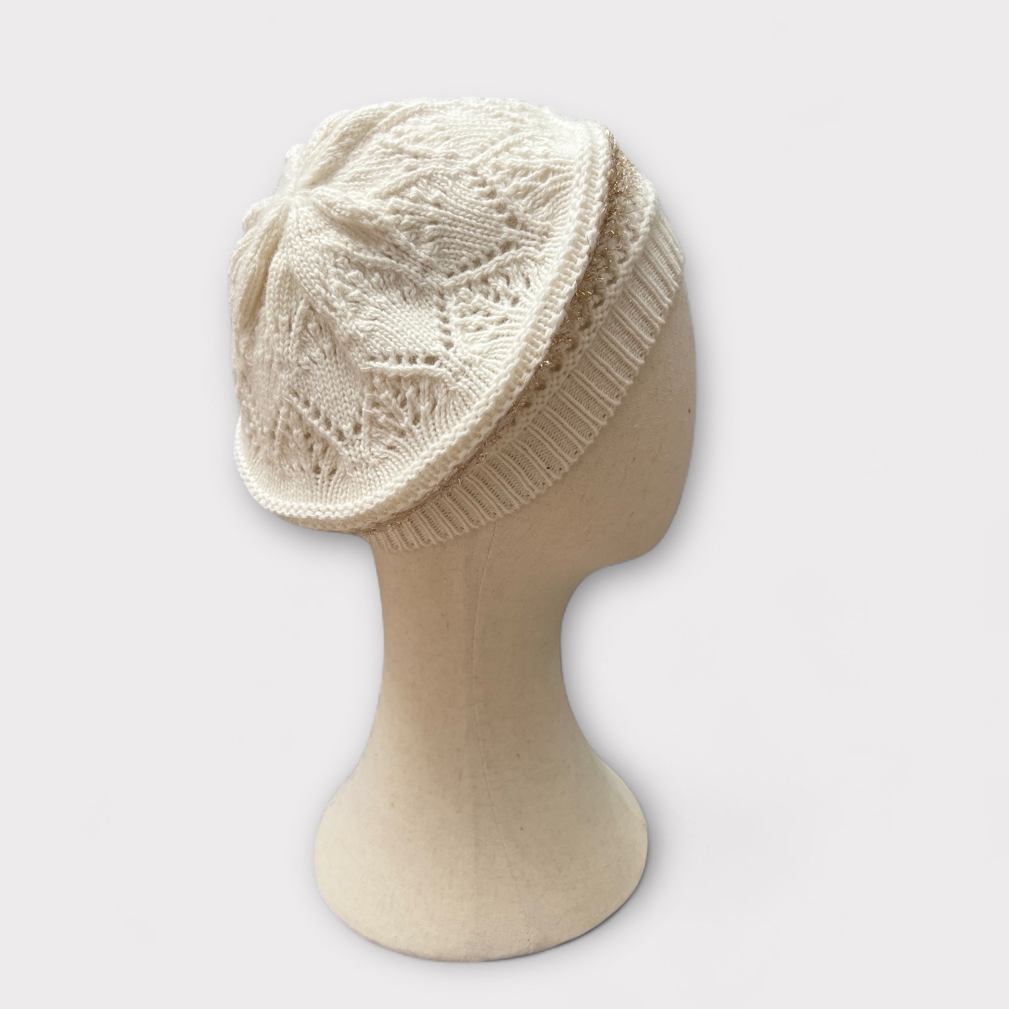 Basco Donna In Maglia Lavorata Lana E Lurex