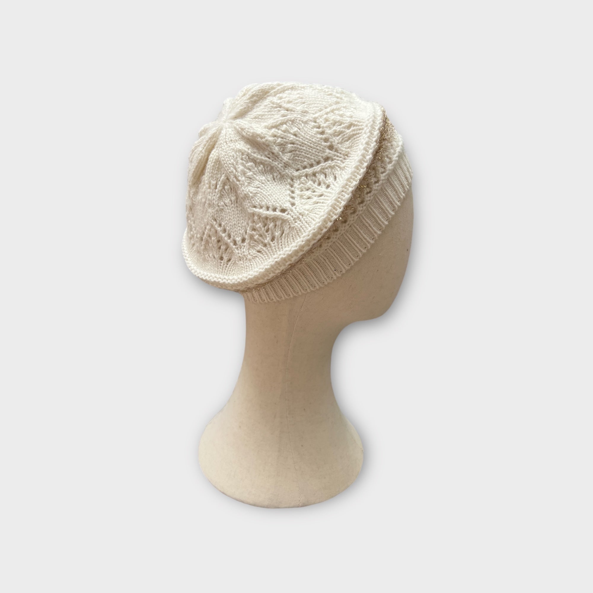 Basco Donna In Maglia Lavorata Lana E Lurex