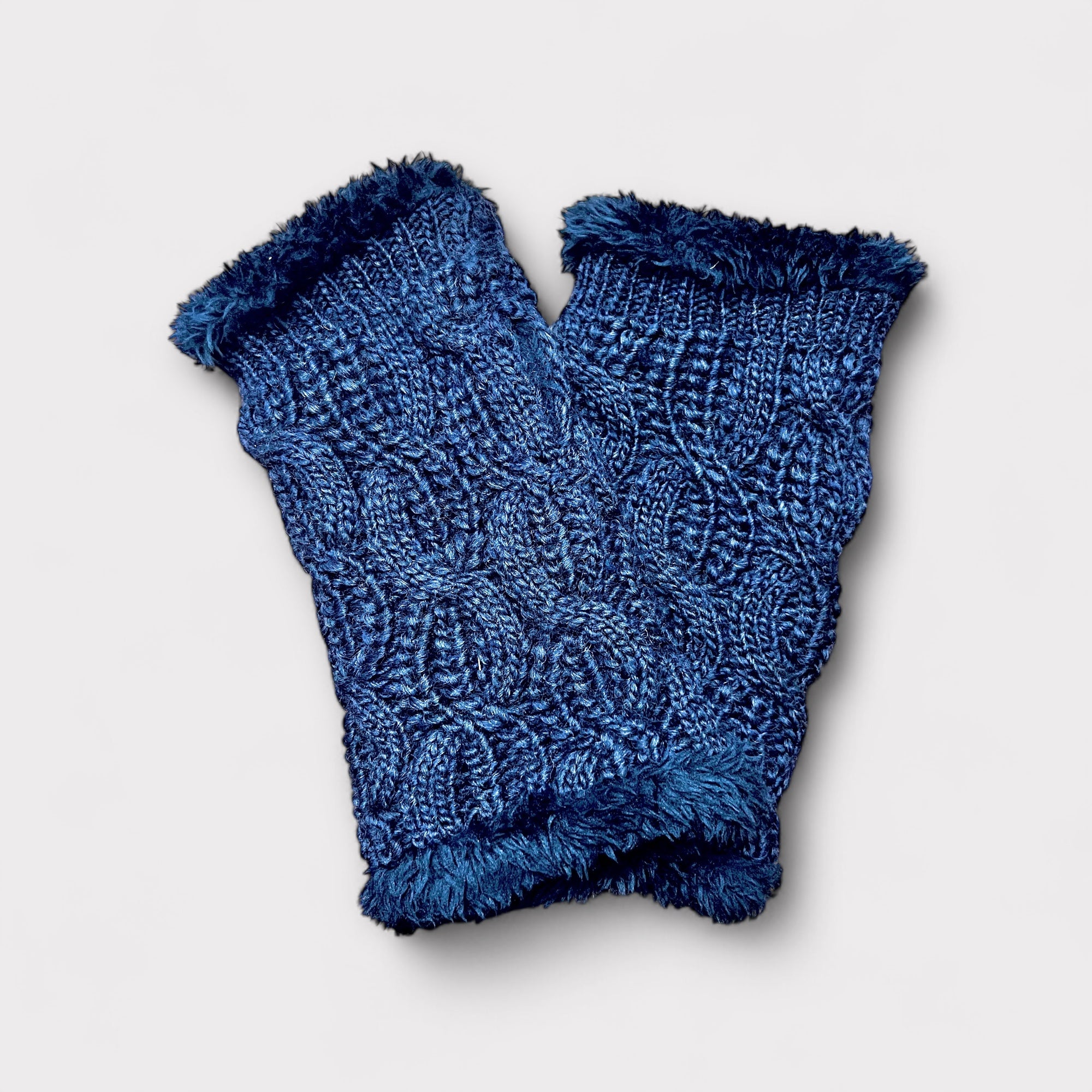 Guanti Senza Dita Donna Foderati In Pelliccia Seeberger