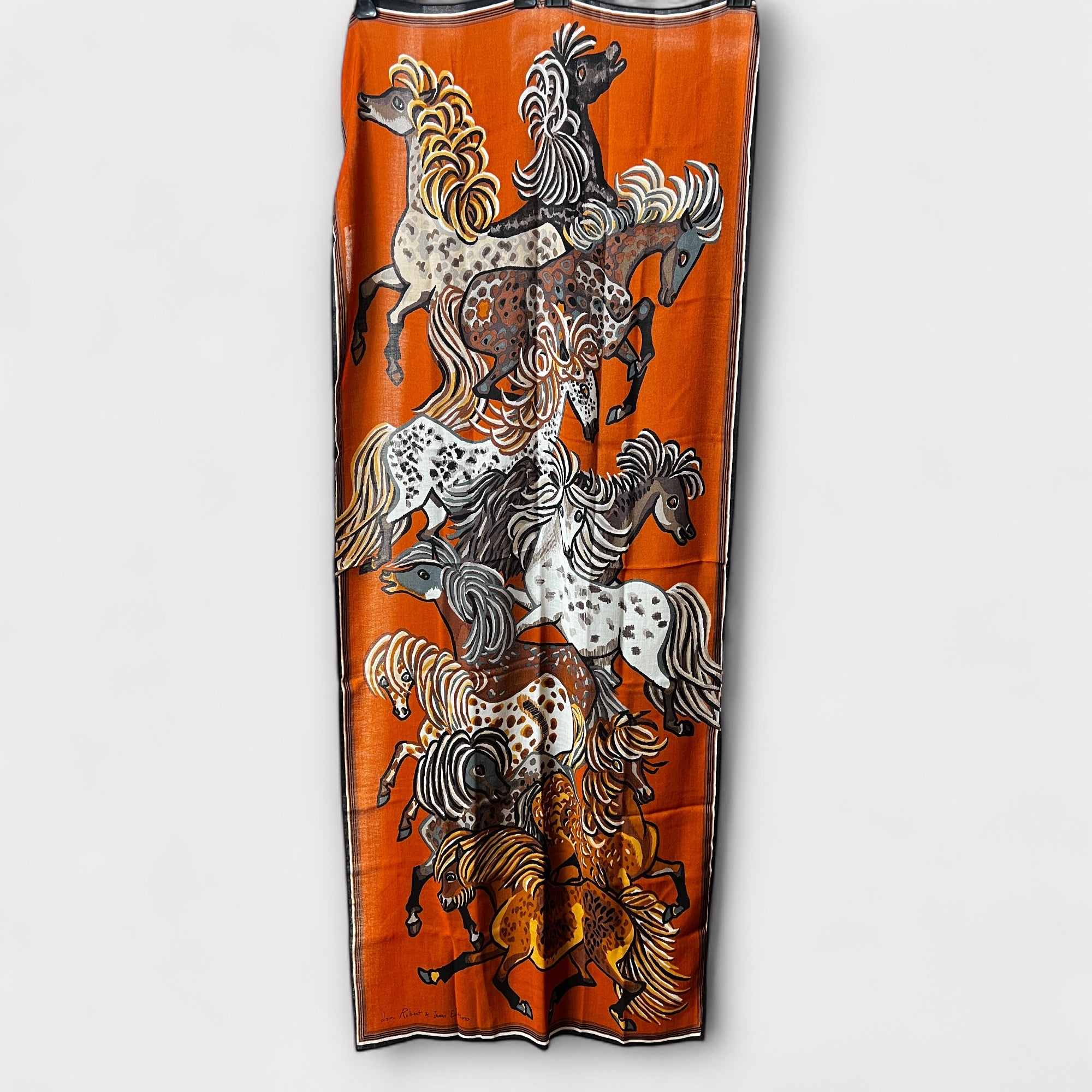 sciarpa Inoui In Pura Lana 80 x 190 cm  Ruggine Western Squirrel