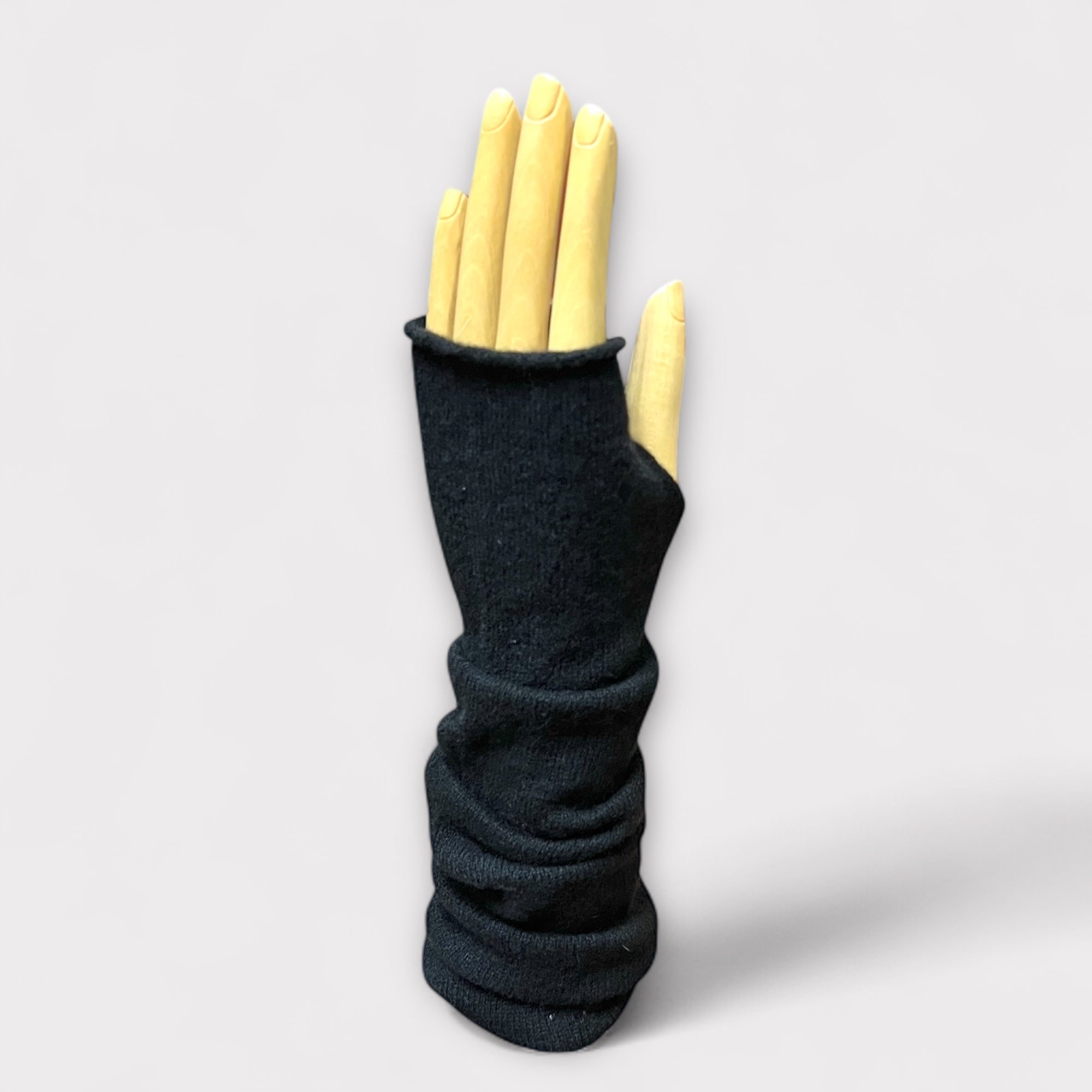 Manicotto 45 cm senza dita puro Cashmere