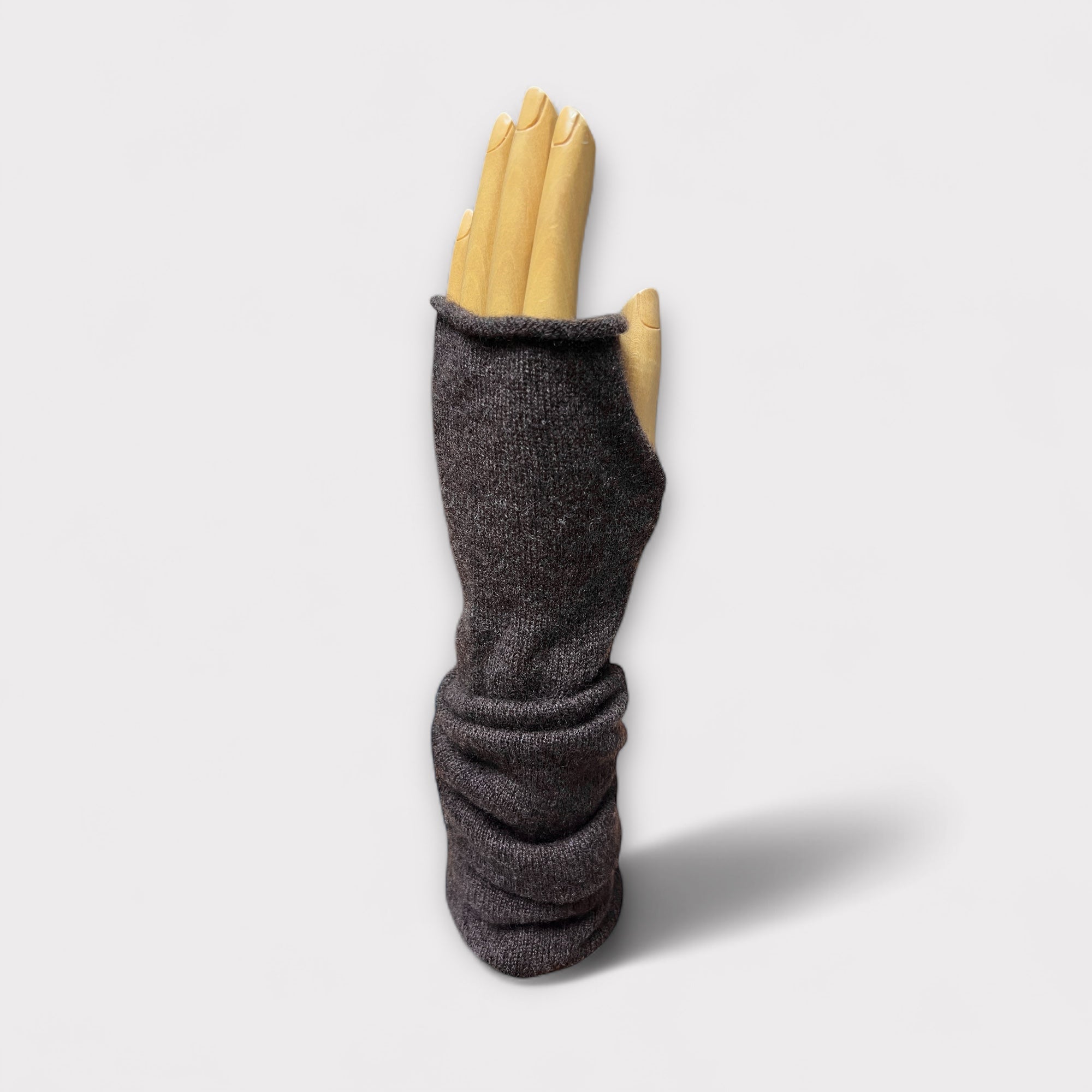 Manicotto 45 cm senza dita puro Cashmere