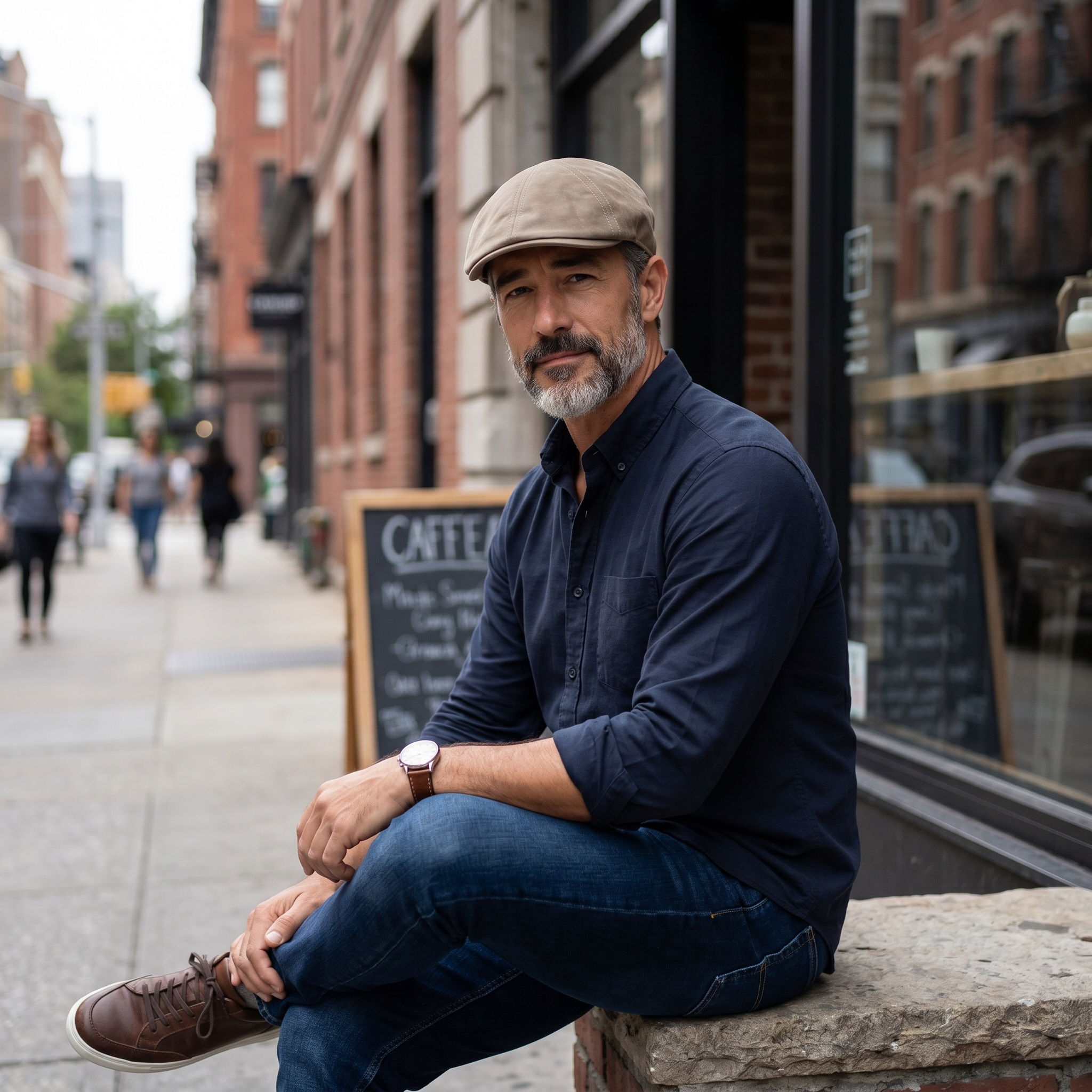 Coppola Stetson Papero Duck Cap Waxed Cotton Impermeabile
