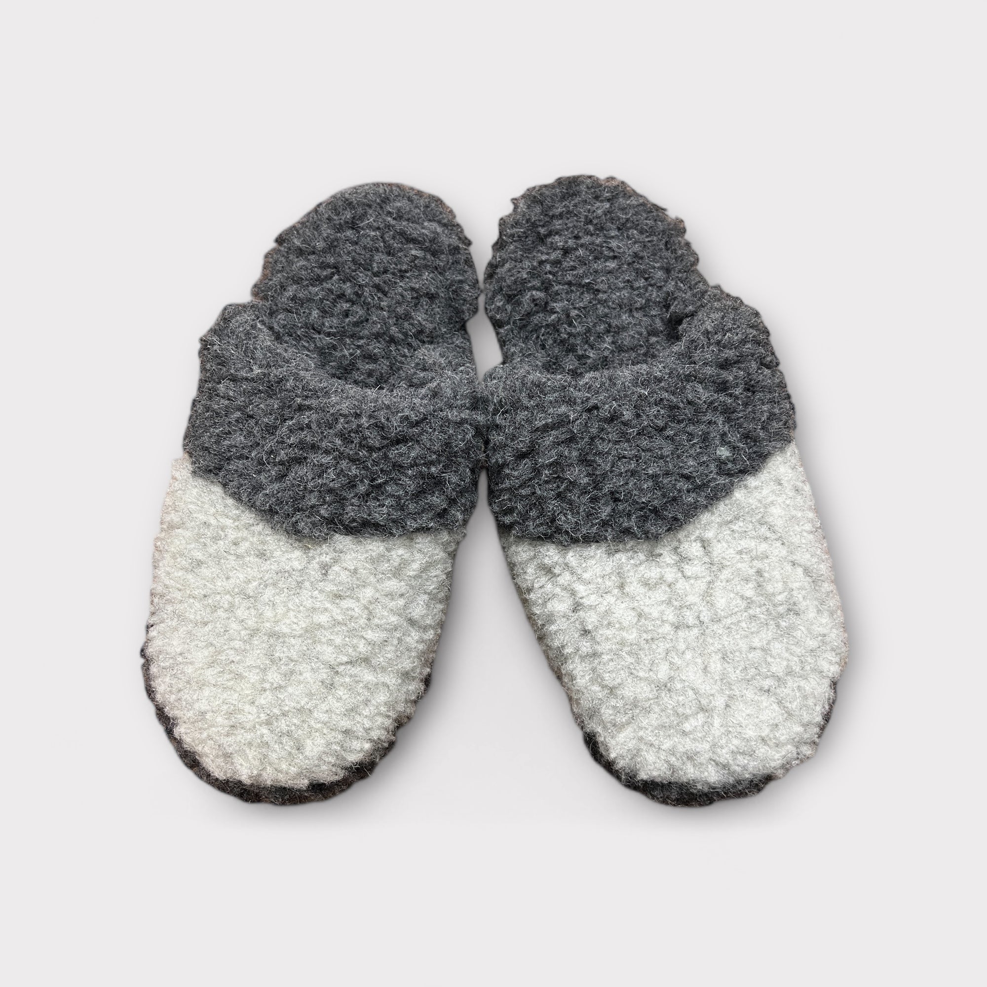 Pantofola in Pura Lana Teddy