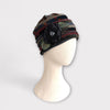 Cappello Toque Donna Invernale In Tessuto Patchwork e Fiore Grevi