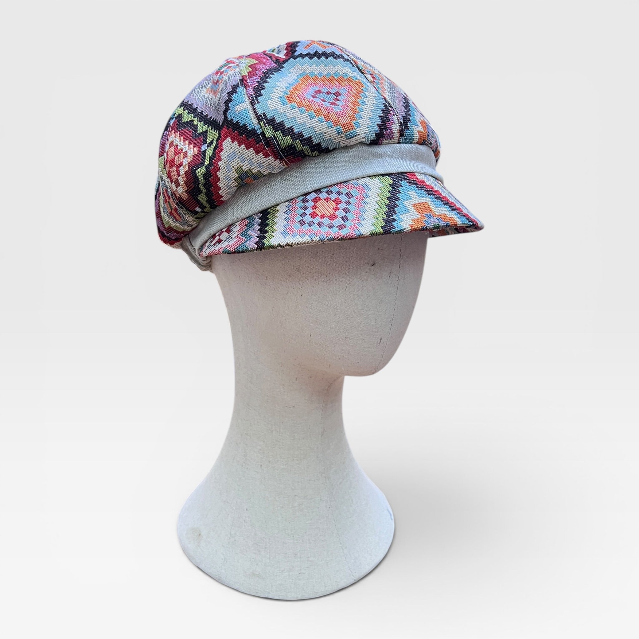 Cappello Estivo Donna Con Visiera In Lino - Cappelleria Bacca