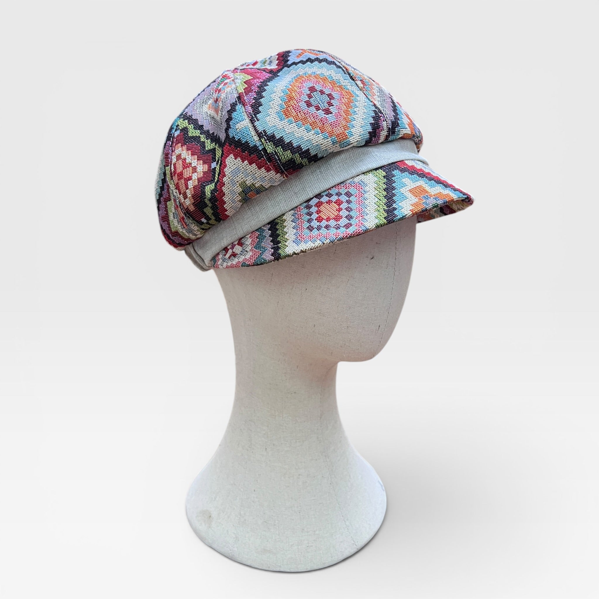 Cappello Estivo Donna Con Visiera In Lino - Cappelleria Bacca