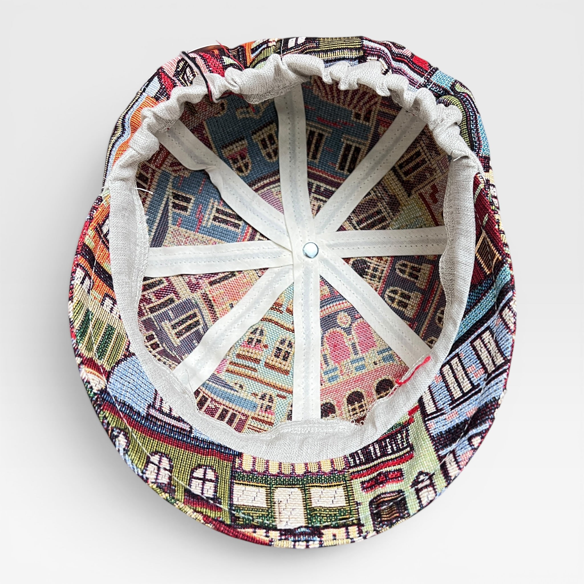 Cappello Estivo Donna Con Visiera In Lino - Cappelleria Bacca