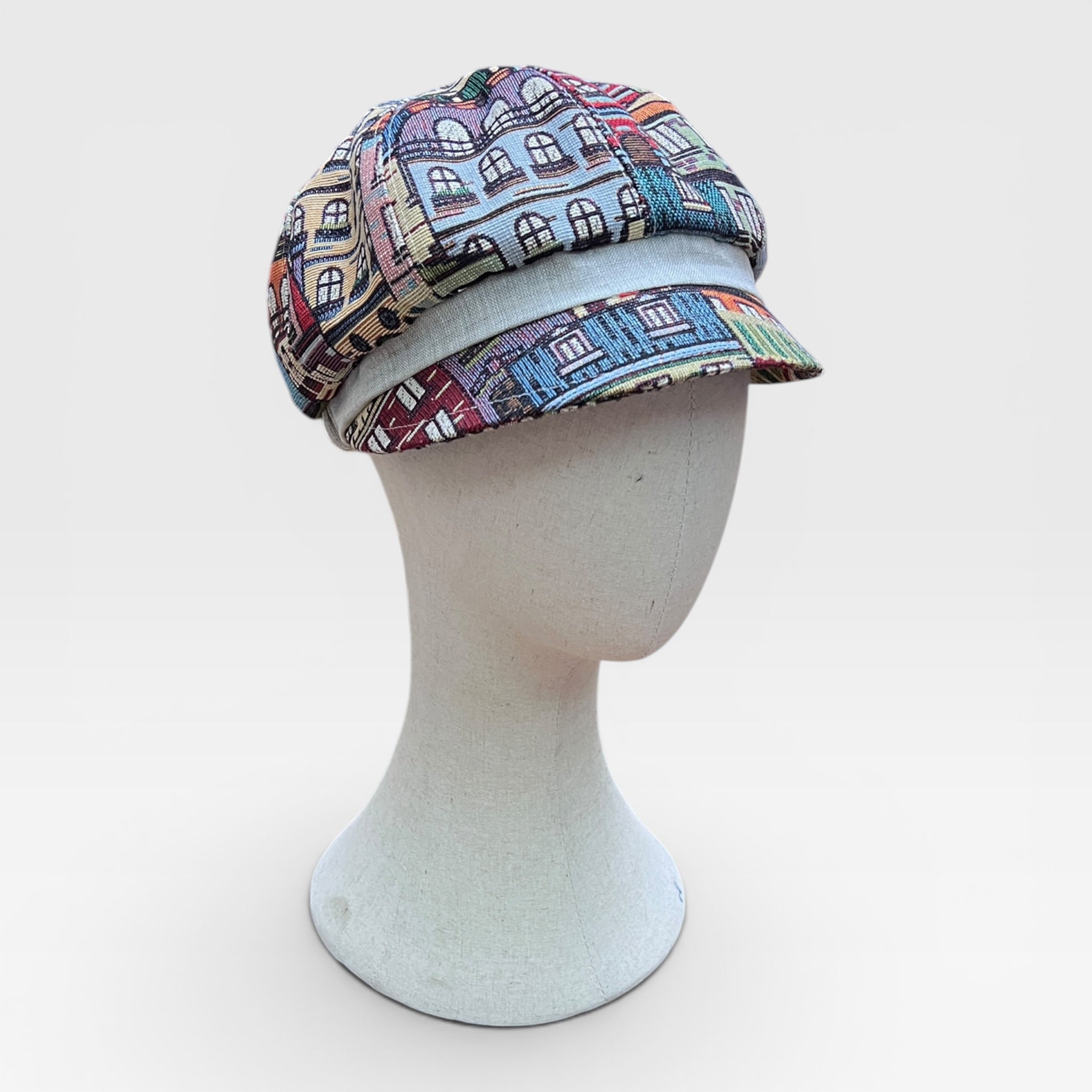 Cappello Estivo Donna Con Visiera In Lino - Cappelleria Bacca