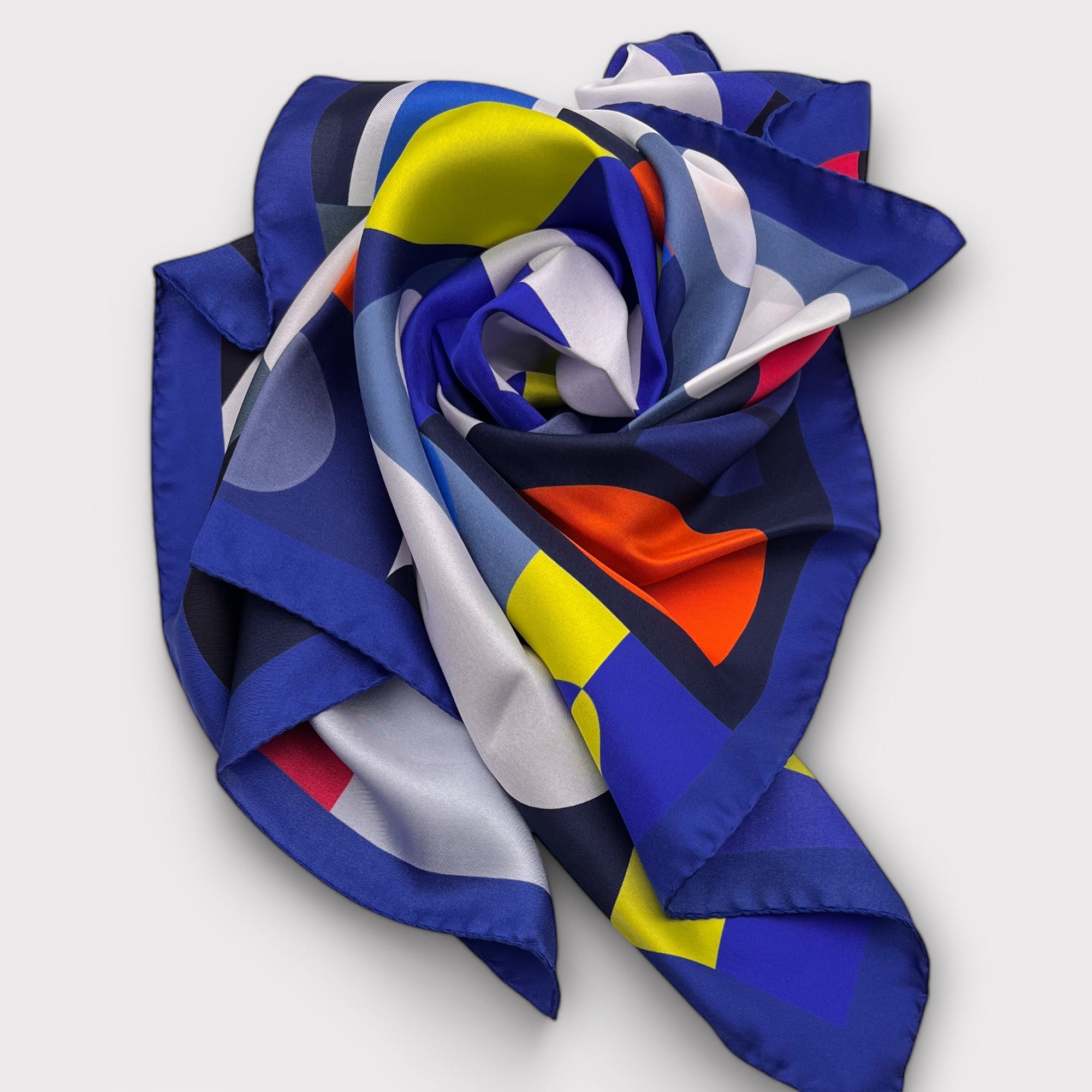 Foulard 70x70 cm in twill di pura seta