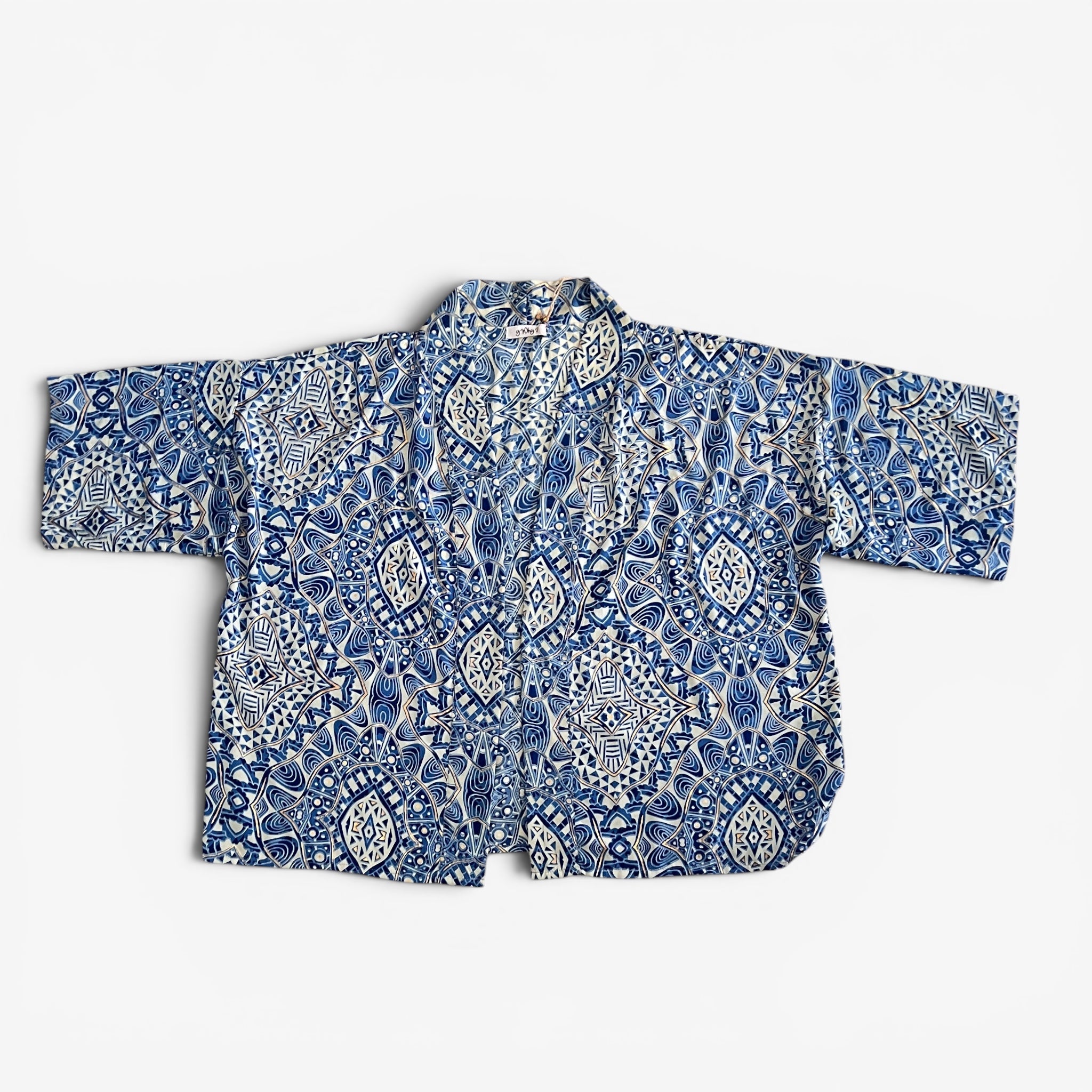 Giacca Donna Kimono In Misto Seta