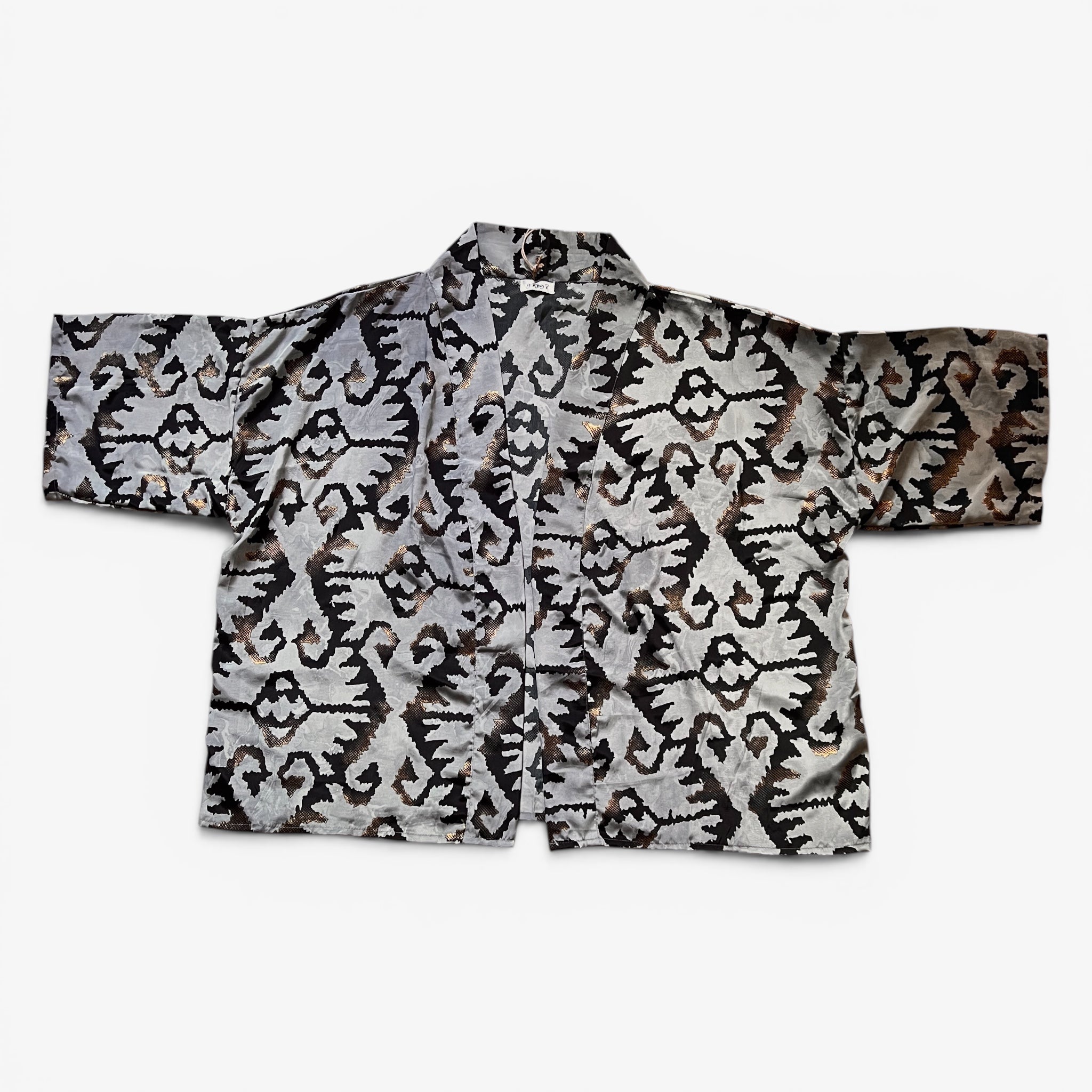 Giacca Donna Kimono In Misto Seta