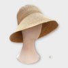 Cappello Donna In Raffia Crochet Extrafino