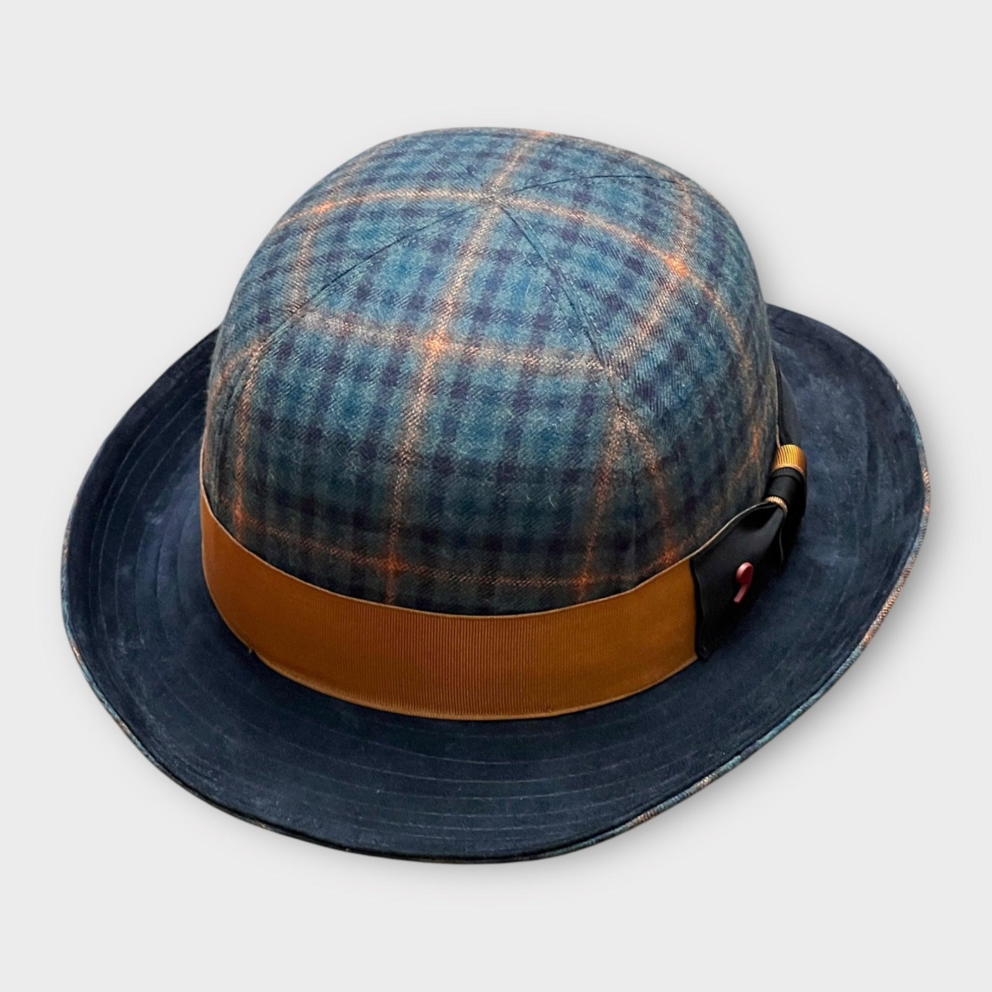 Bombetta In Tessuto Fantasia Alfonso D'Este Cappelleria Bacca