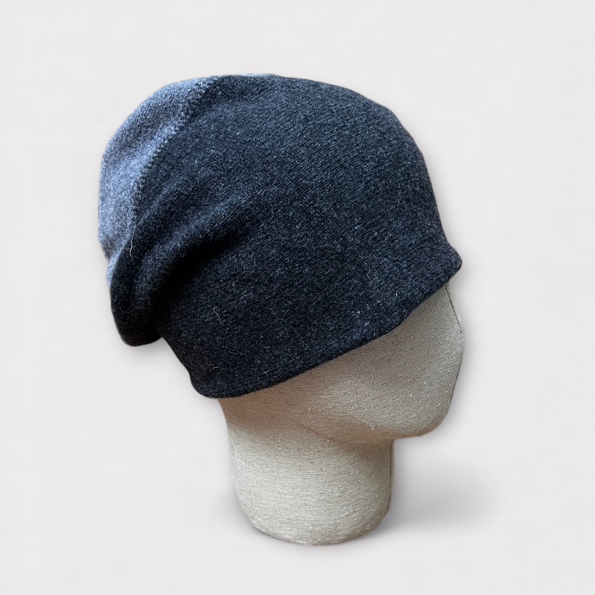 Berretto Beanie In Panno Di Lana Tricolor Kopka