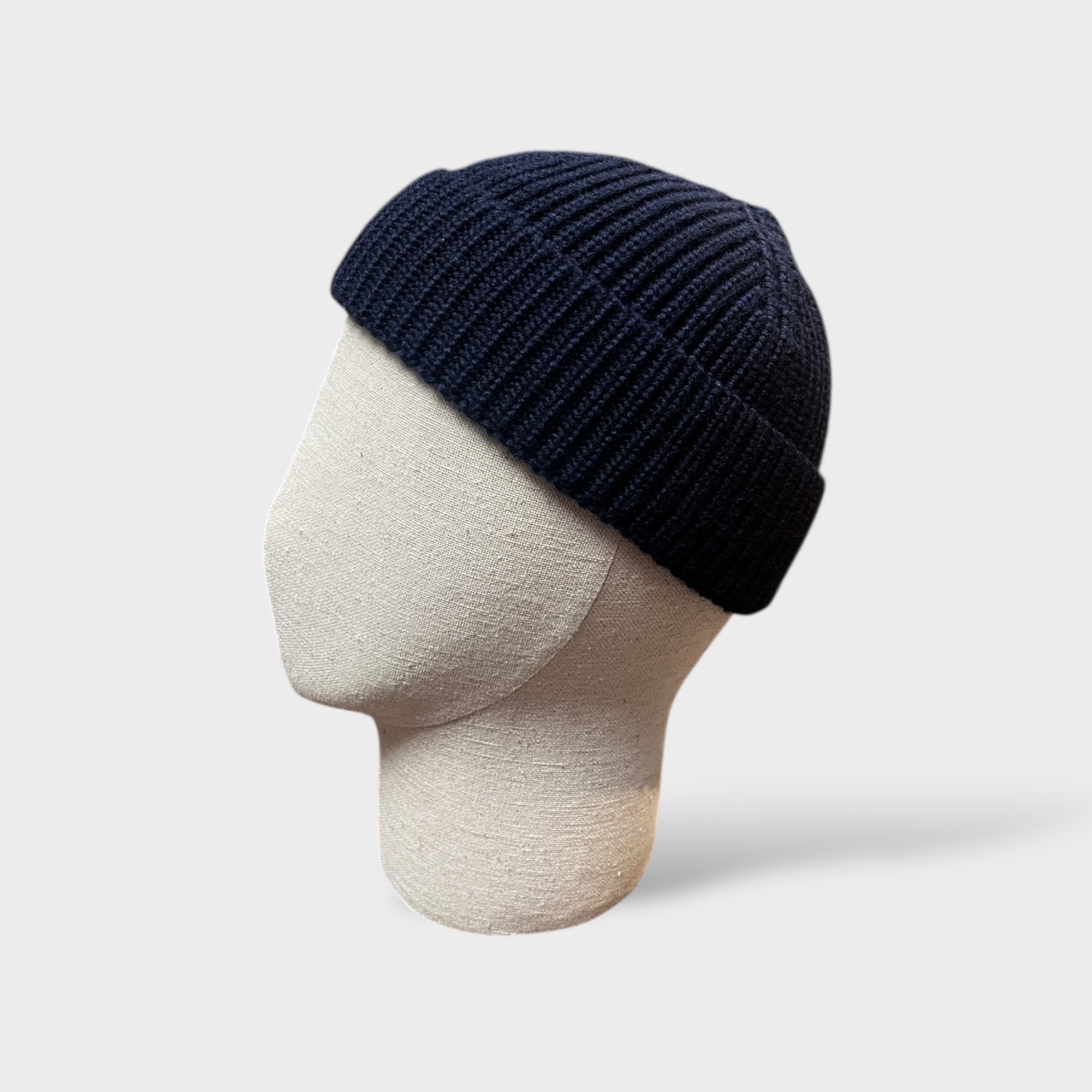 Berretto in Maglia Cuculo Marinaio Corto Blu