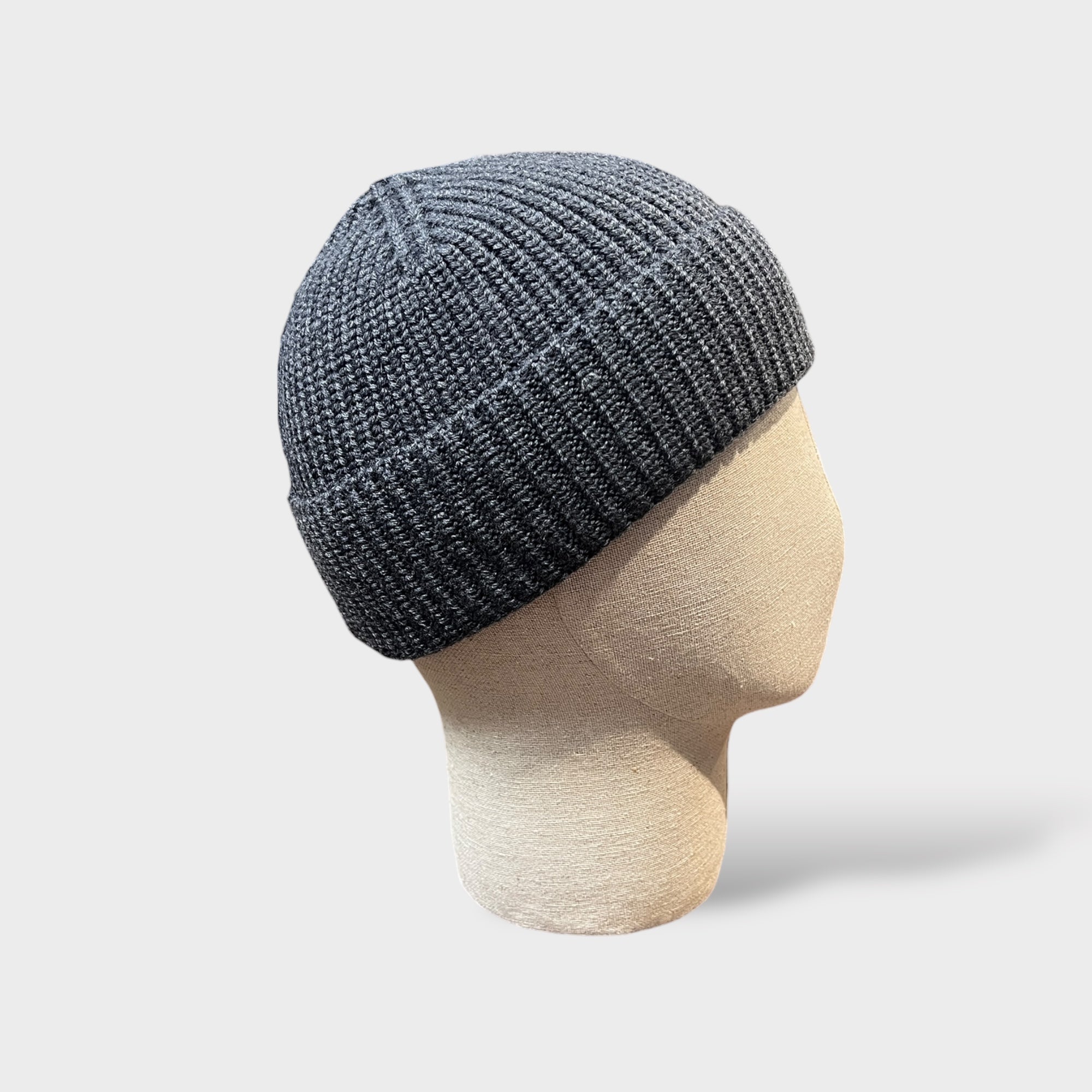 Berretto in Maglia Cuculo Marinaio Corto Blu