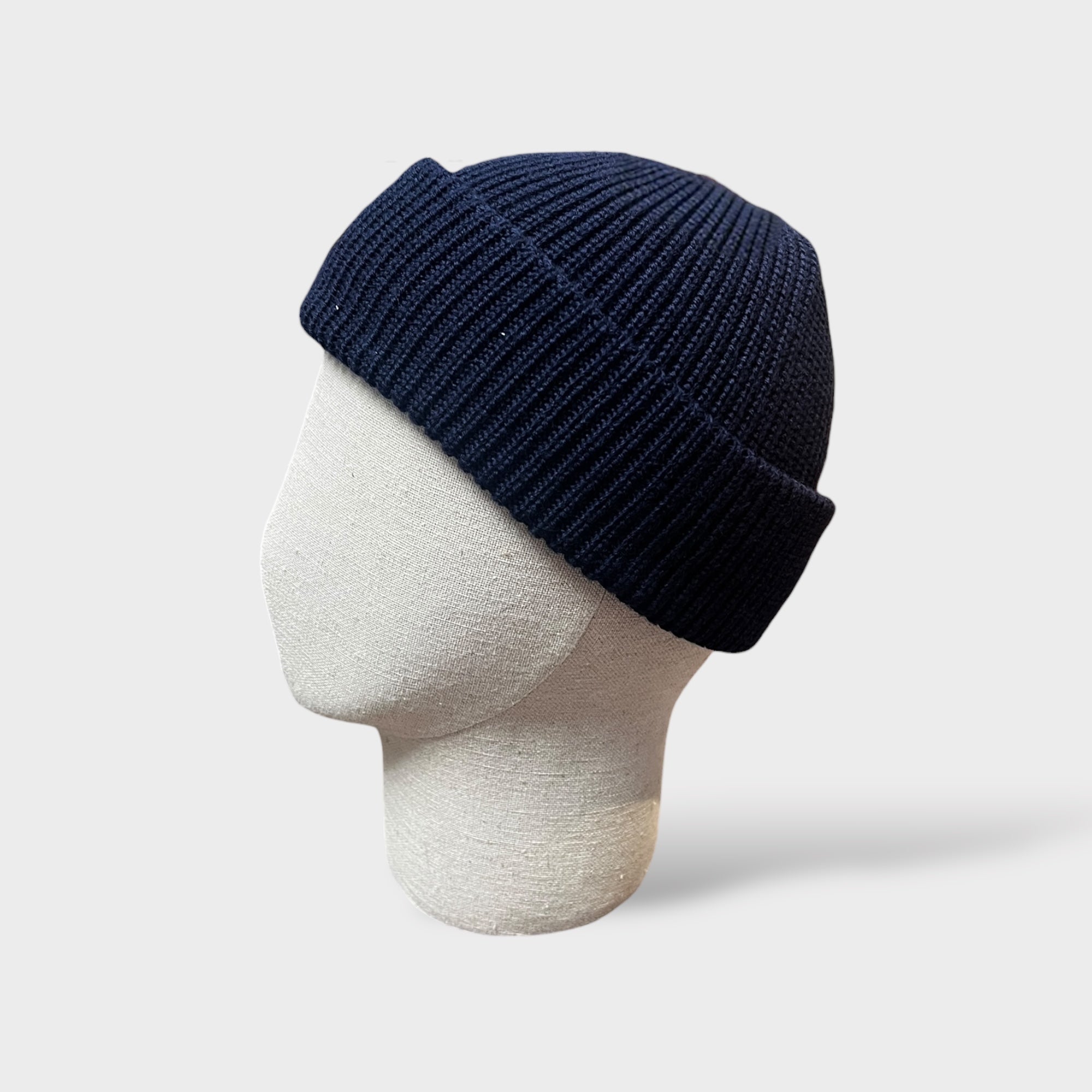 Berretto in Maglia Cuculo Marinaio Corto Blu