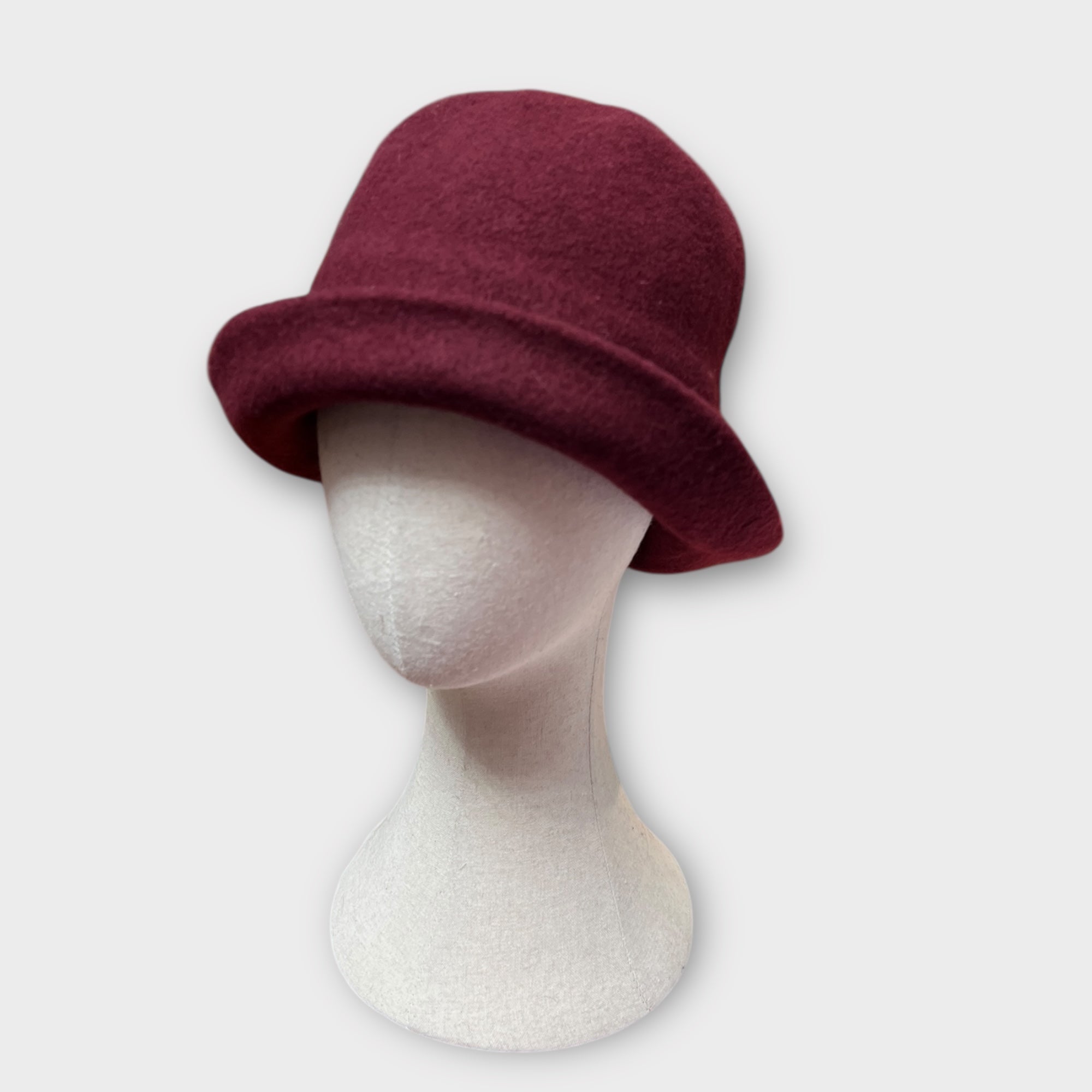 Cappello Cloche In Panno Di Lana Clochard Kopka