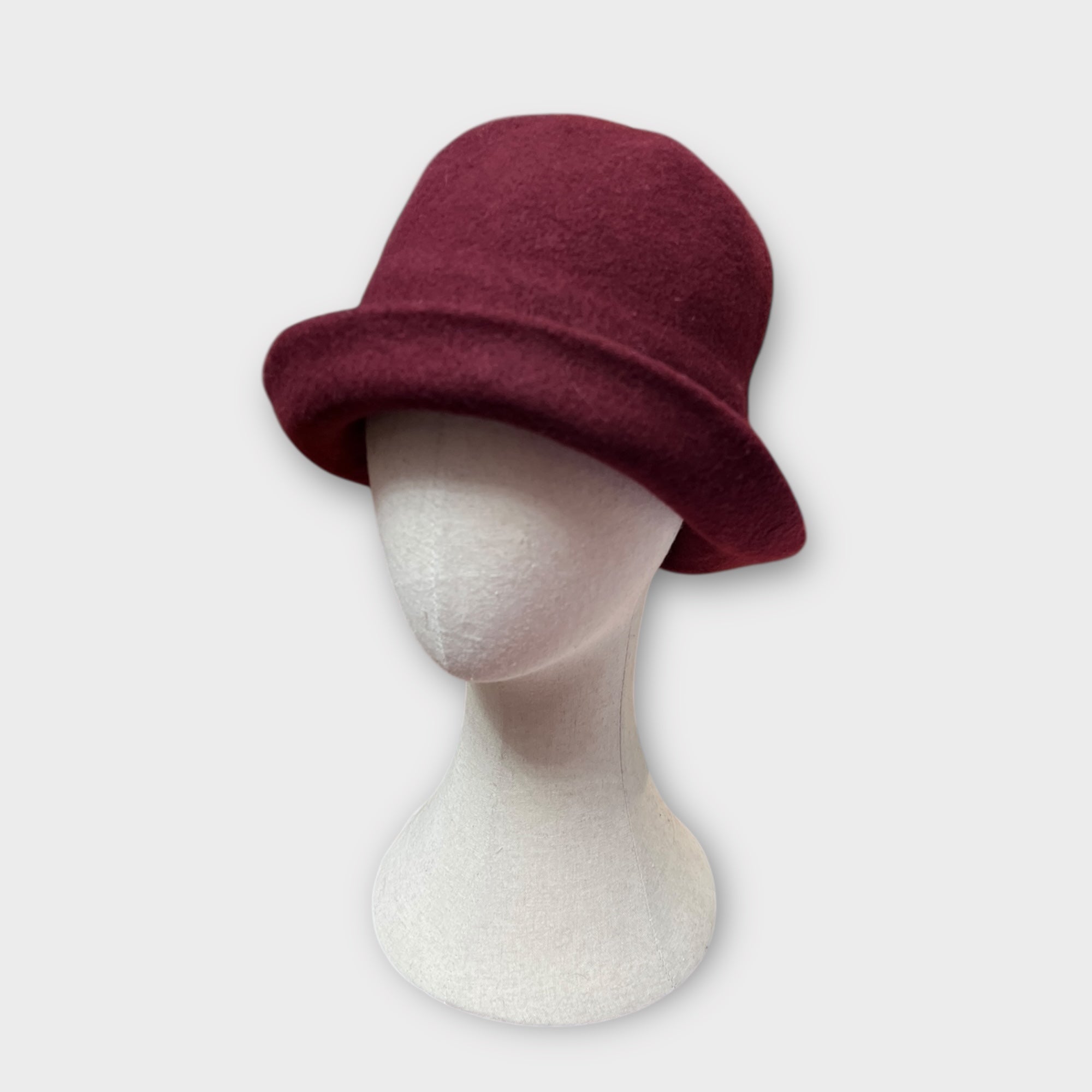 Cappello Cloche In Panno Di Lana Clochard Kopka