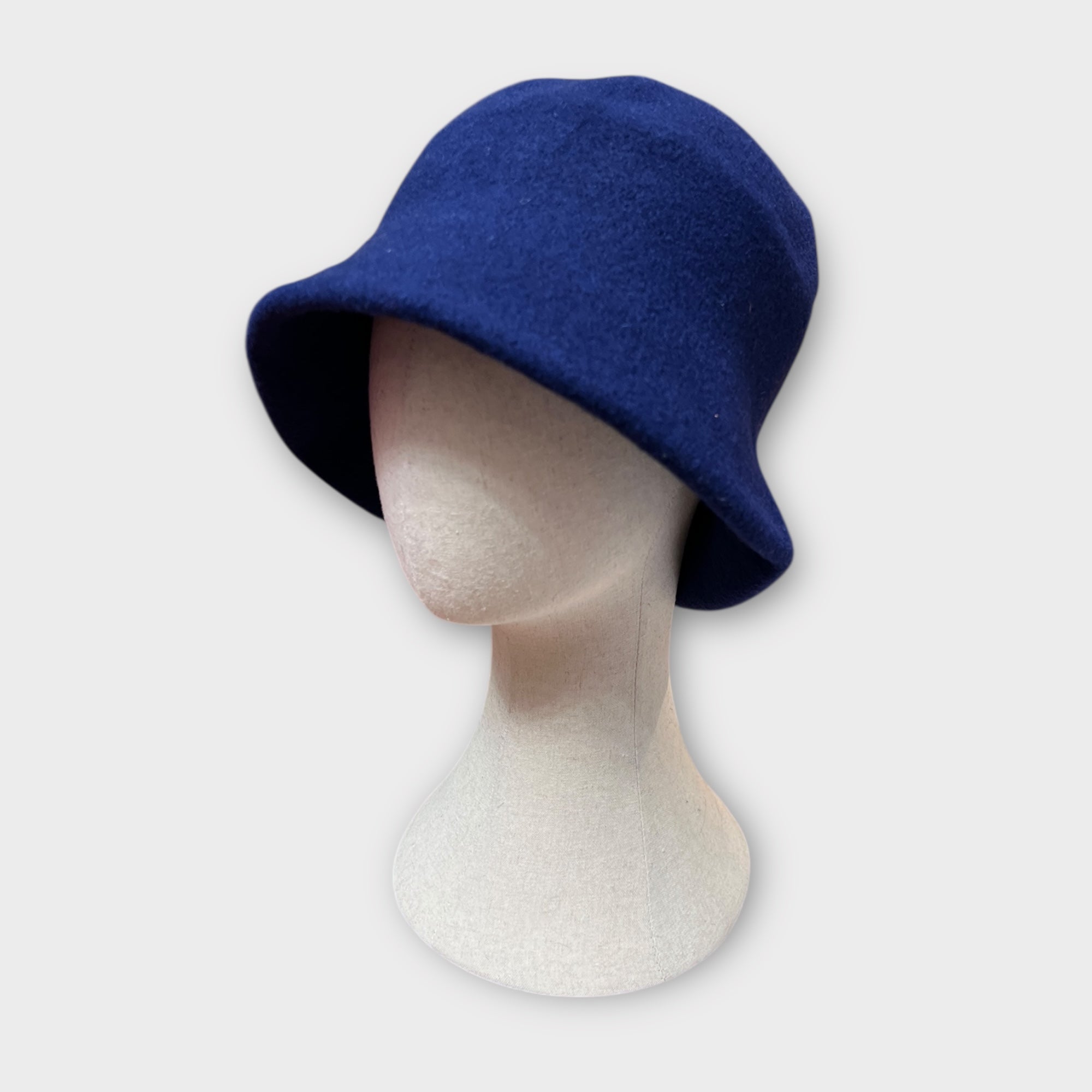 Cappello Cloche In Panno Di Lana Clochard Kopka