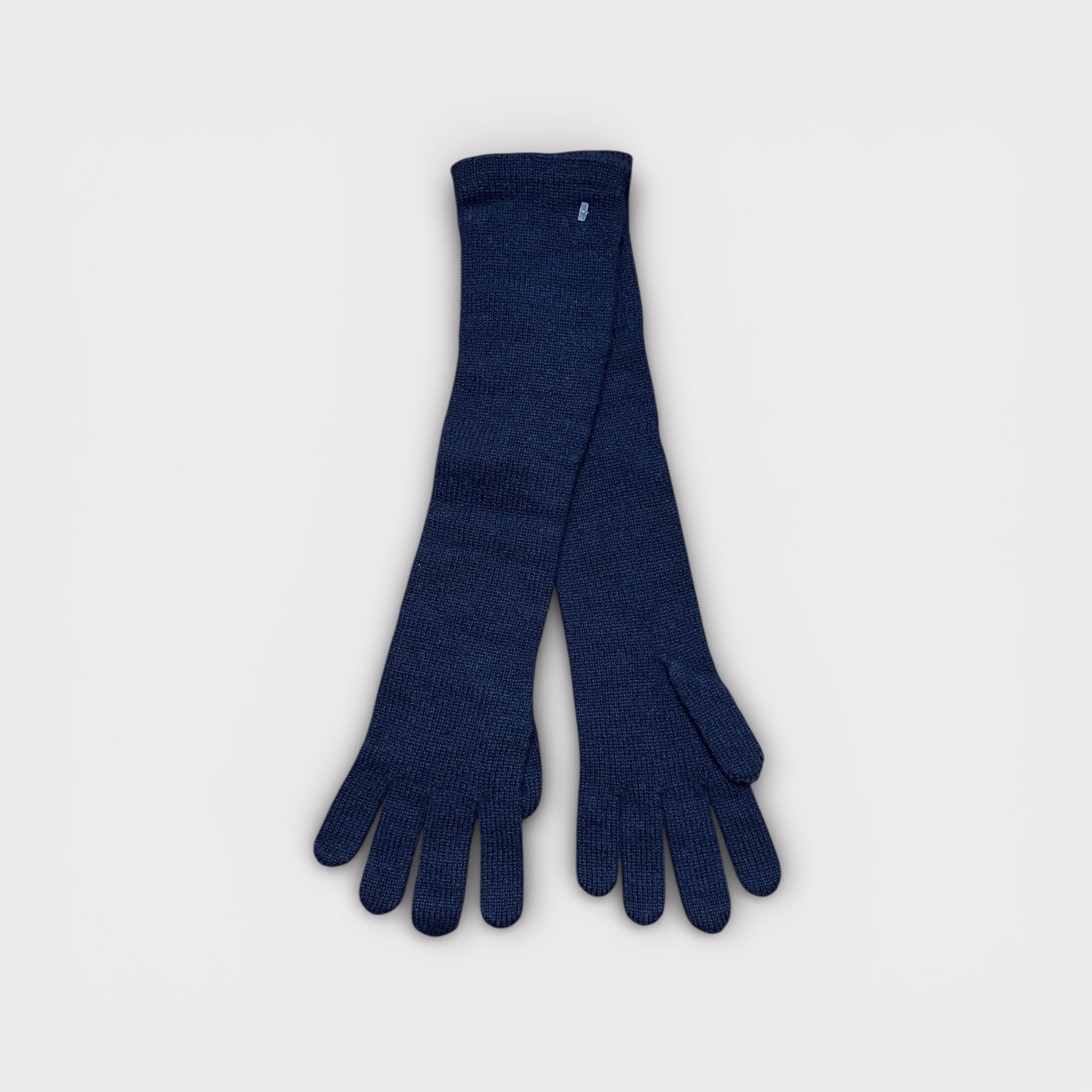 Guanti Da Donna Lunghi In Puro Cashmere